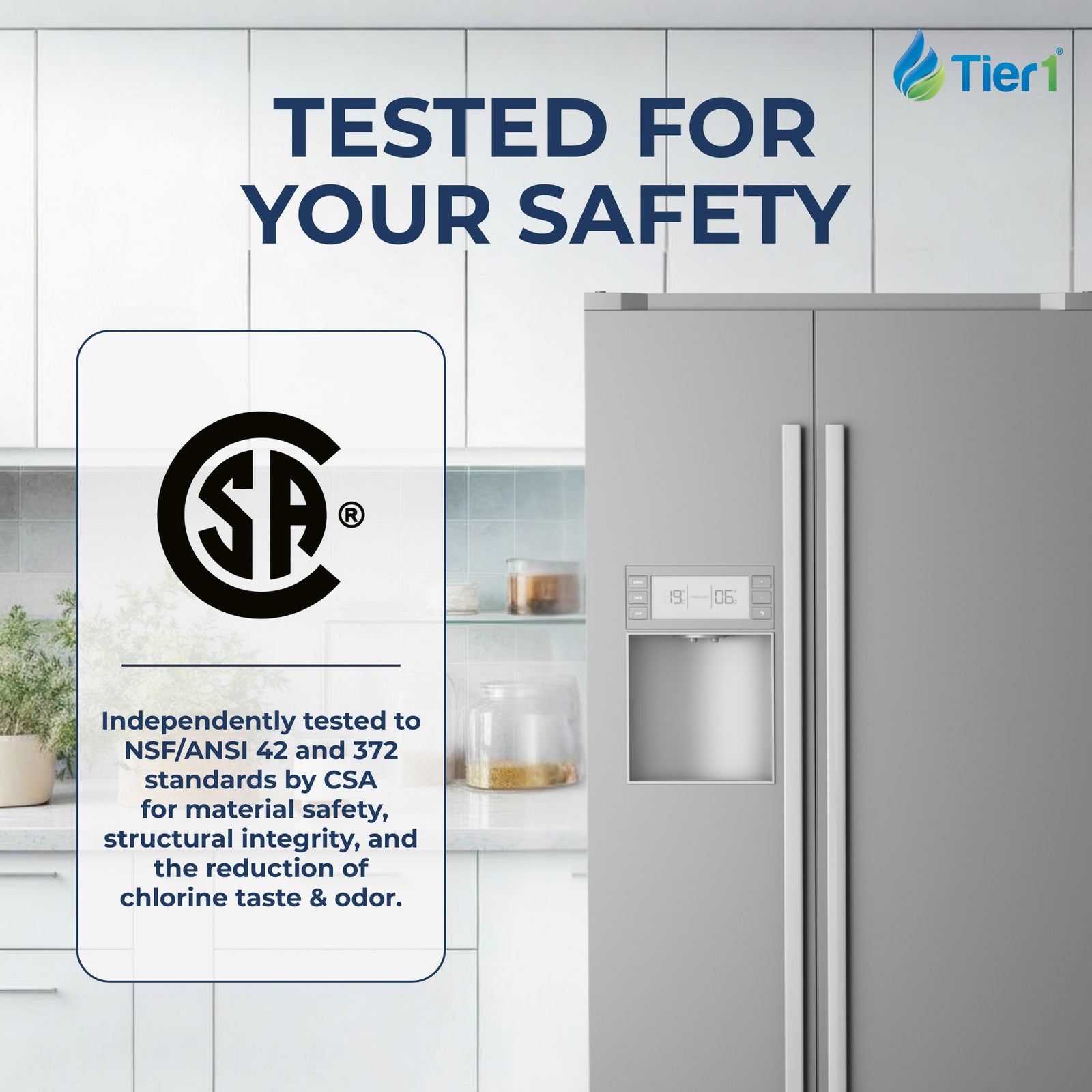 DA29-00003G Samsung Refrigerator Water Filter by Tier1 (TIER1-RWF1010) - Refrigerator Filters - 9.98 - DiscountFilterStore.com