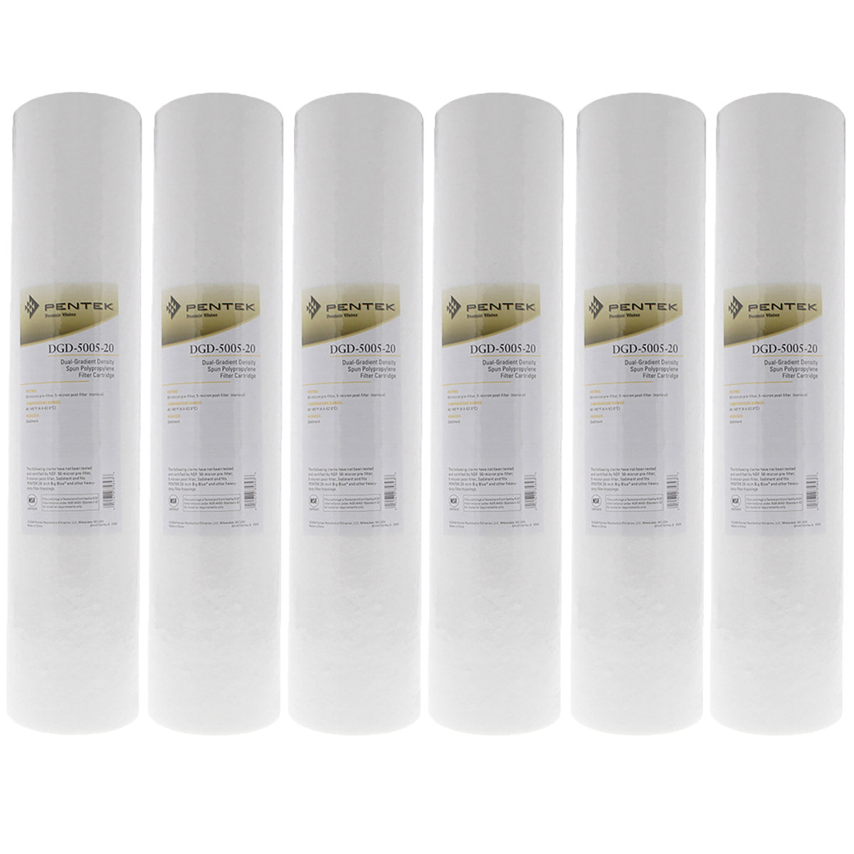 DGD-5005-20 Pentek Whole House Filter Replacement Cartridge - Whole House Cartridges - 26.59 - DiscountFilterStore.com