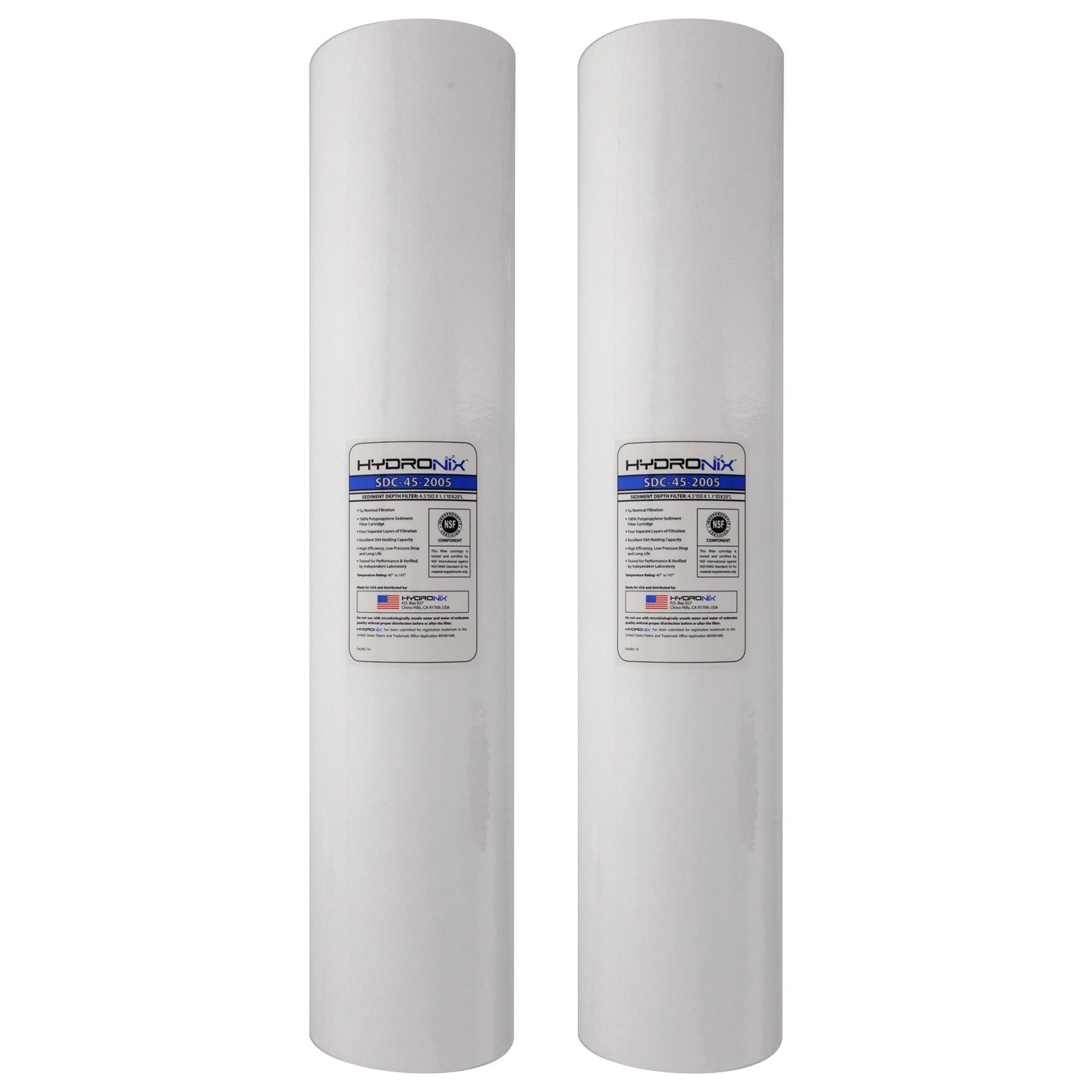 SDC-45-2005 Hydronix Whole House Replacement Sediment Filter Cartridge - Whole House Cartridges - 33.99 - DiscountFilterStore.com