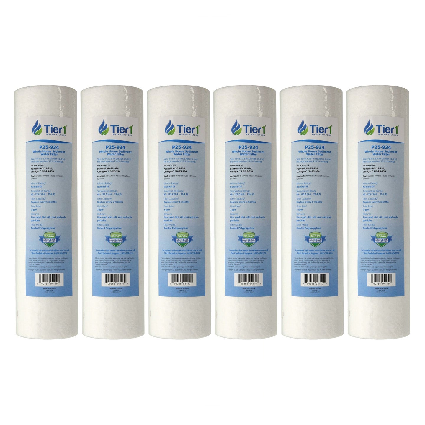 PD-25-934 Pentek Comparable Whole House Water Filter by Tier1 - Whole House Cartridges - 5.29 - DiscountFilterStore.com