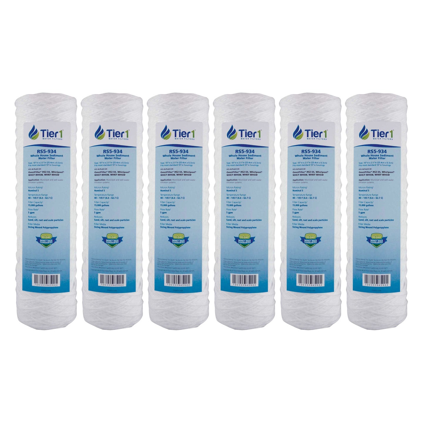 RS2SS OmniFilter Comparable Whole House Water Filter by Tier1 - Whole House Cartridges - 5.17 - DiscountFilterStore.com
