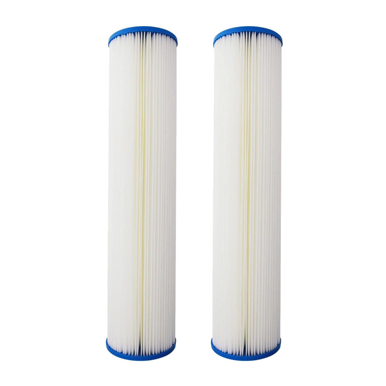 20 inch x 4.5 inch Pleated Sediment Water Filter by Tier1 (1 Micron) - Whole House Cartridges - 24.48 - DiscountFilterStore.com