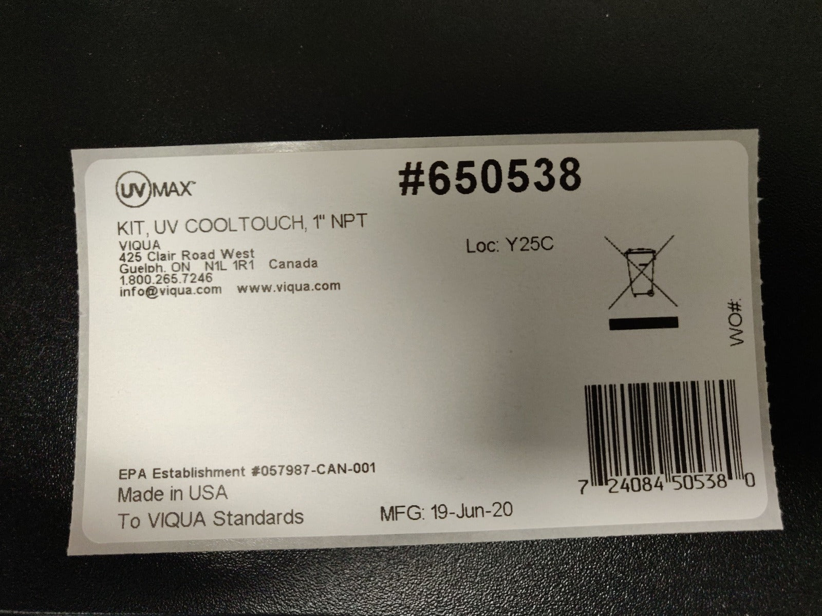 650538 Viqua CoolTouch Temperature Management Valve - Whole House Systems - 206.0 - DiscountFilterStore.com
