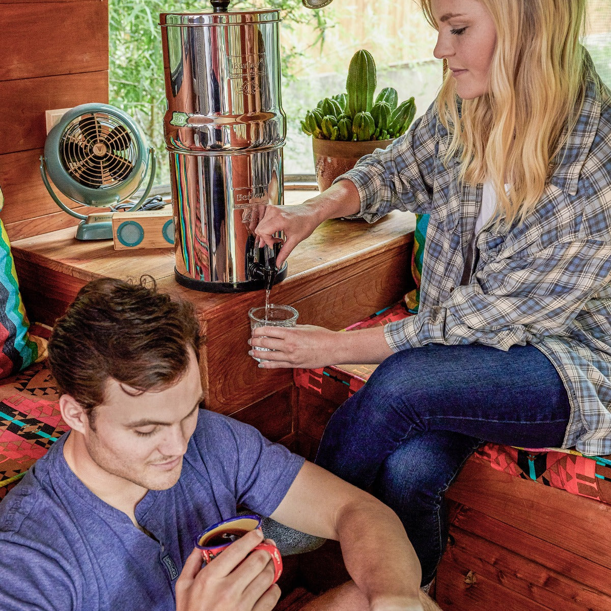 Big Berkey® 2.25 Gallon Gravity-Fed Water Filtration System - Countertop & Faucet Filters - 367.0 - DiscountFilterStore.com