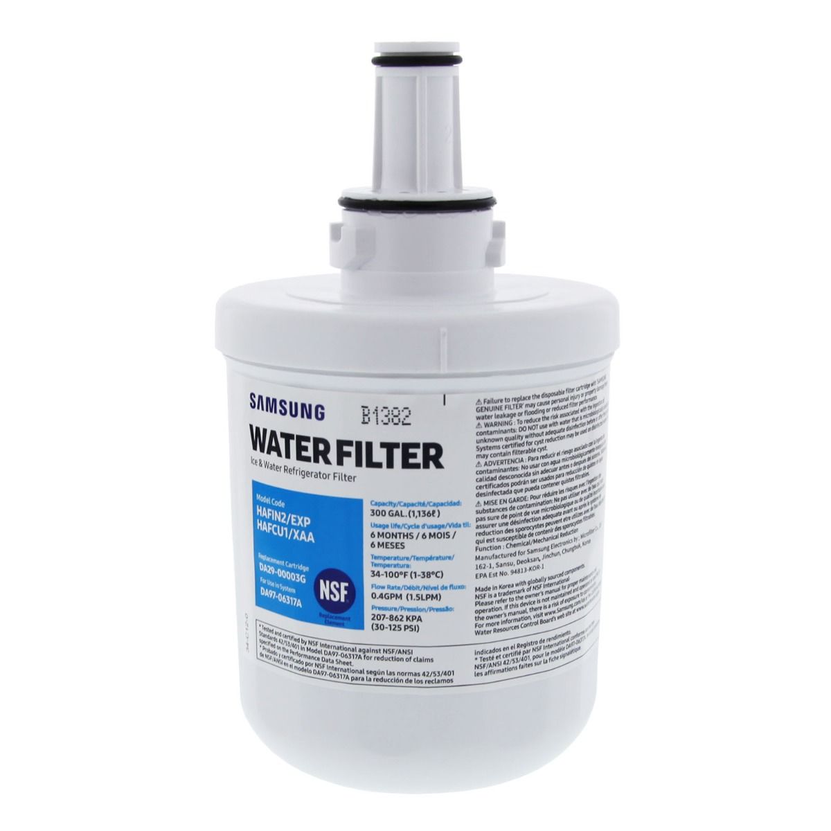DA29-00003G Samsung Refrigerator Water Filter - Refrigerator Filters - 39.34 - DiscountFilterStore.com