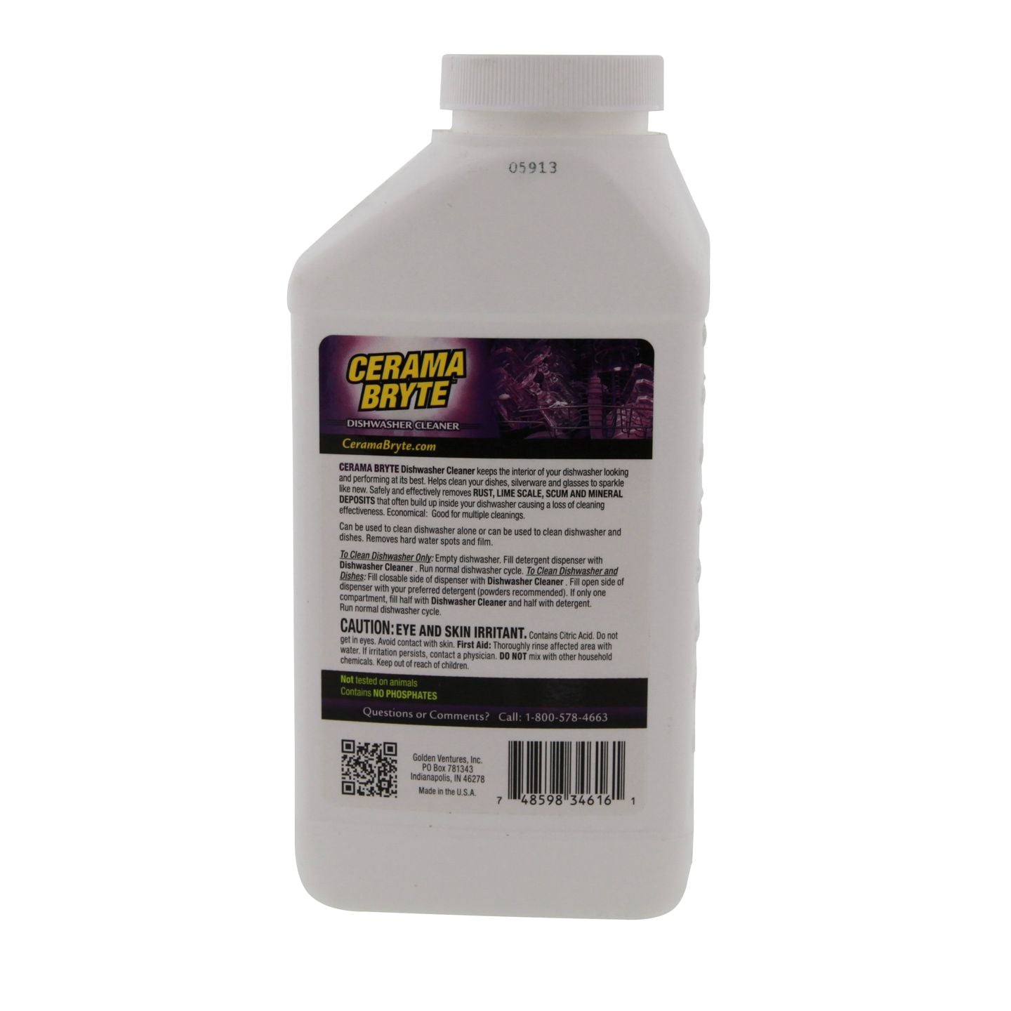 Cerama Bryte Dishwasher Cleaner (#34608, 16-Ounce) - Parts and Accessories - 11.89 - DiscountFilterStore.com