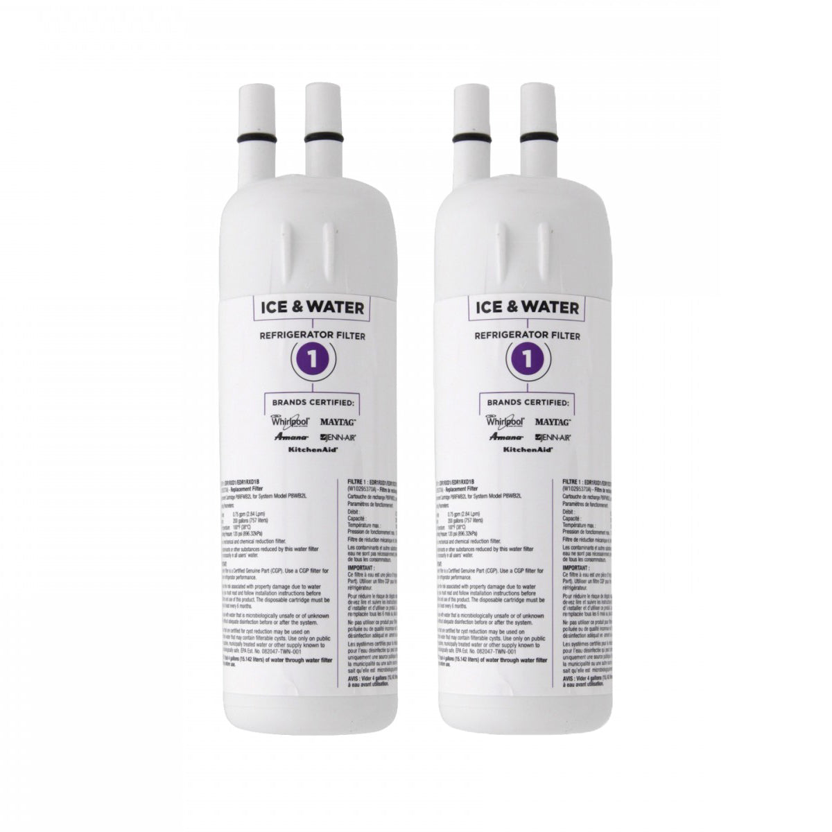 Whirlpool W10295370A is now EveryDrop EDR1RXD1 (Filter 1) Filter - Refrigerator Filters - 60.76 - DiscountFilterStore.com