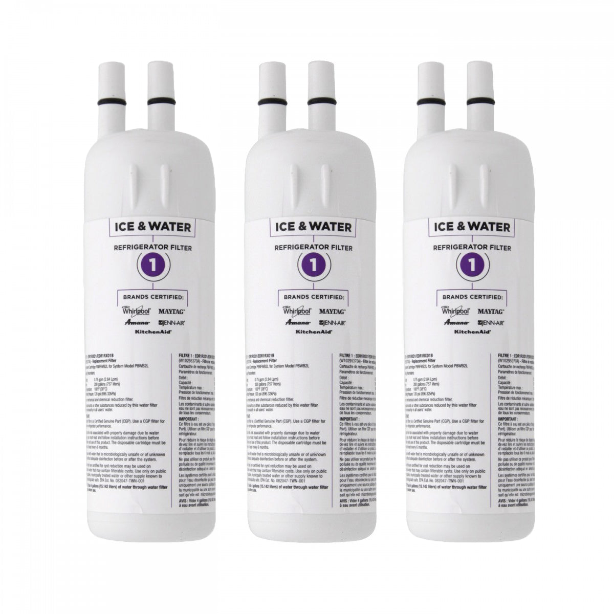 Whirlpool W10295370A is now EveryDrop EDR1RXD1 (Filter 1) Filter - Refrigerator Filters - 60.76 - DiscountFilterStore.com