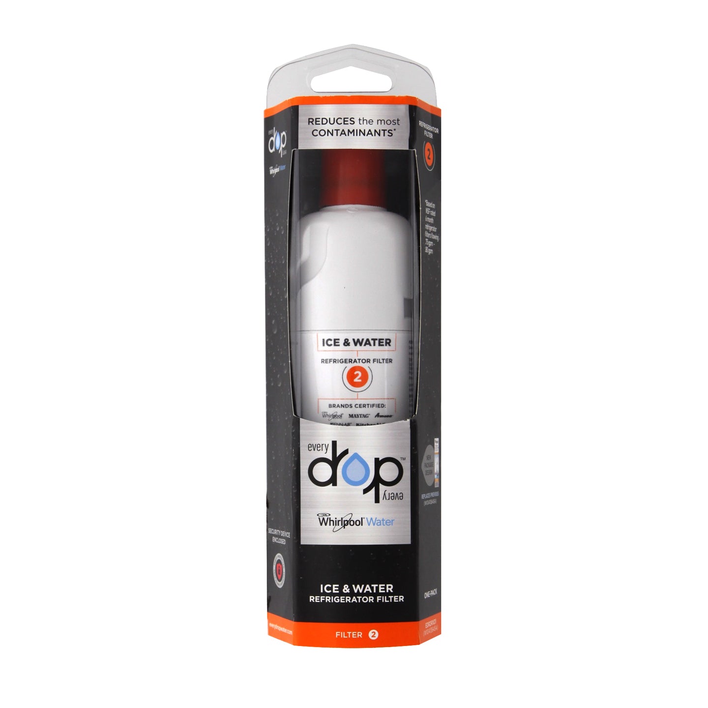 Whirlpool W10413645A | EveryDrop EDR2RXD1 (Filter 2) Fridge Filter - Refrigerator Filters - 60.28 - DiscountFilterStore.com