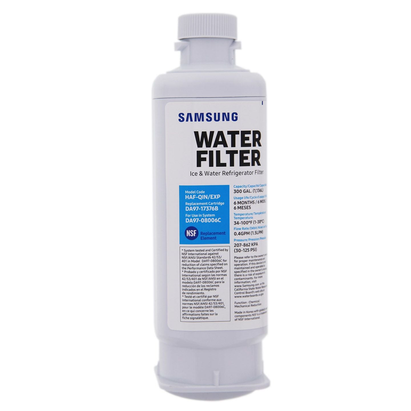 DA97-17376B/HAF-QIN Samsung Refrigerator Water Filter - Refrigerator Filters - 46.18 - DiscountFilterStore.com