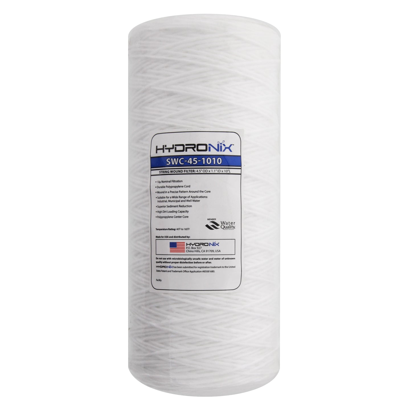 SWC-45-1010 Hydronix Whole House Replacement Sediment Filter Cartridge - Whole House Cartridges - 24.99 - DiscountFilterStore.com