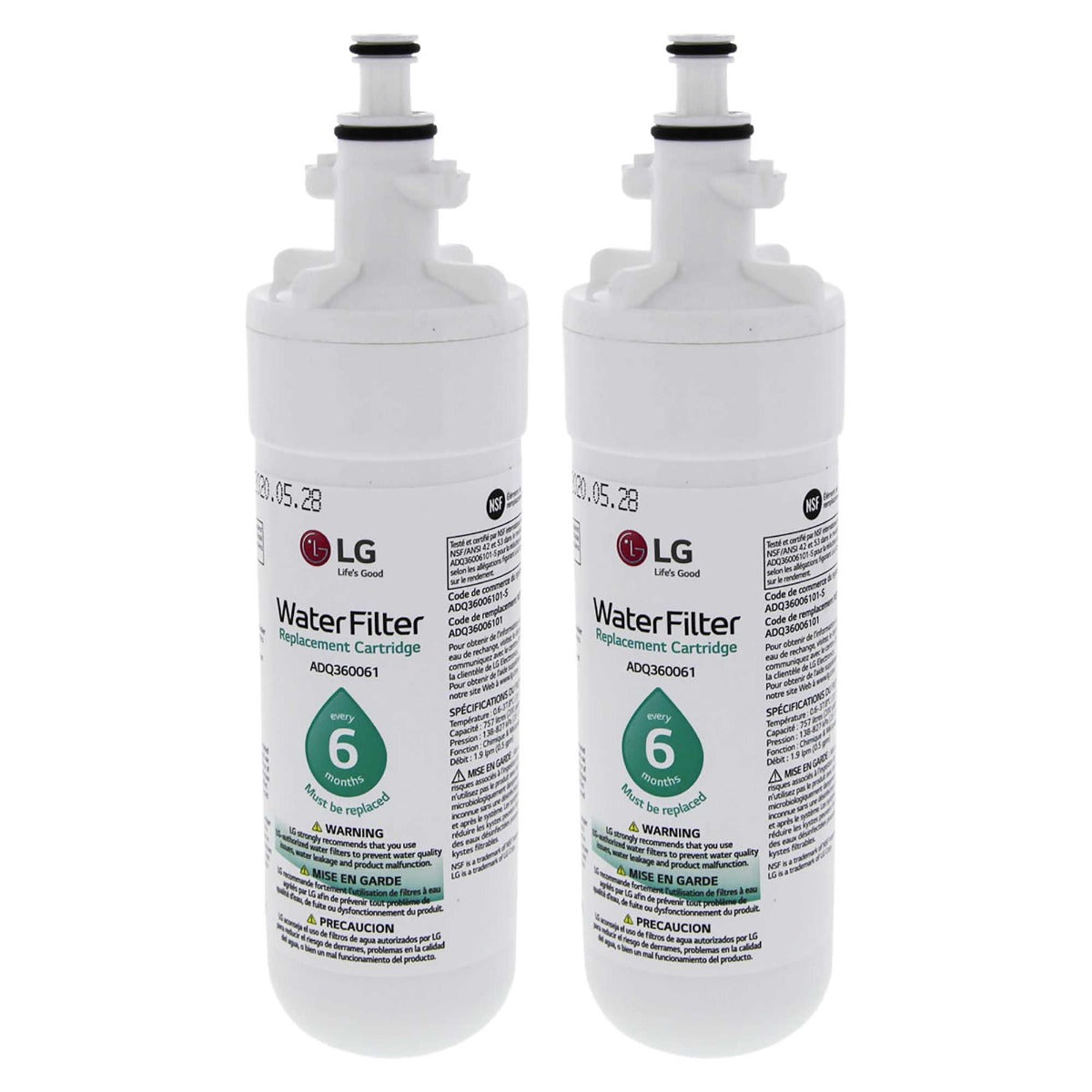 LT700P LG Refrigerator Water Filter - Refrigerator Filters - 40.59 - DiscountFilterStore.com