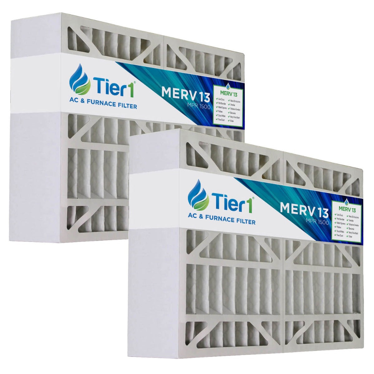 Tier1 brand replacement for Lennox X0587 - 20 x 26 x 5 - MERV 13 (2-Pack) - Air Filters - 114.99 - DiscountFilterStore.com