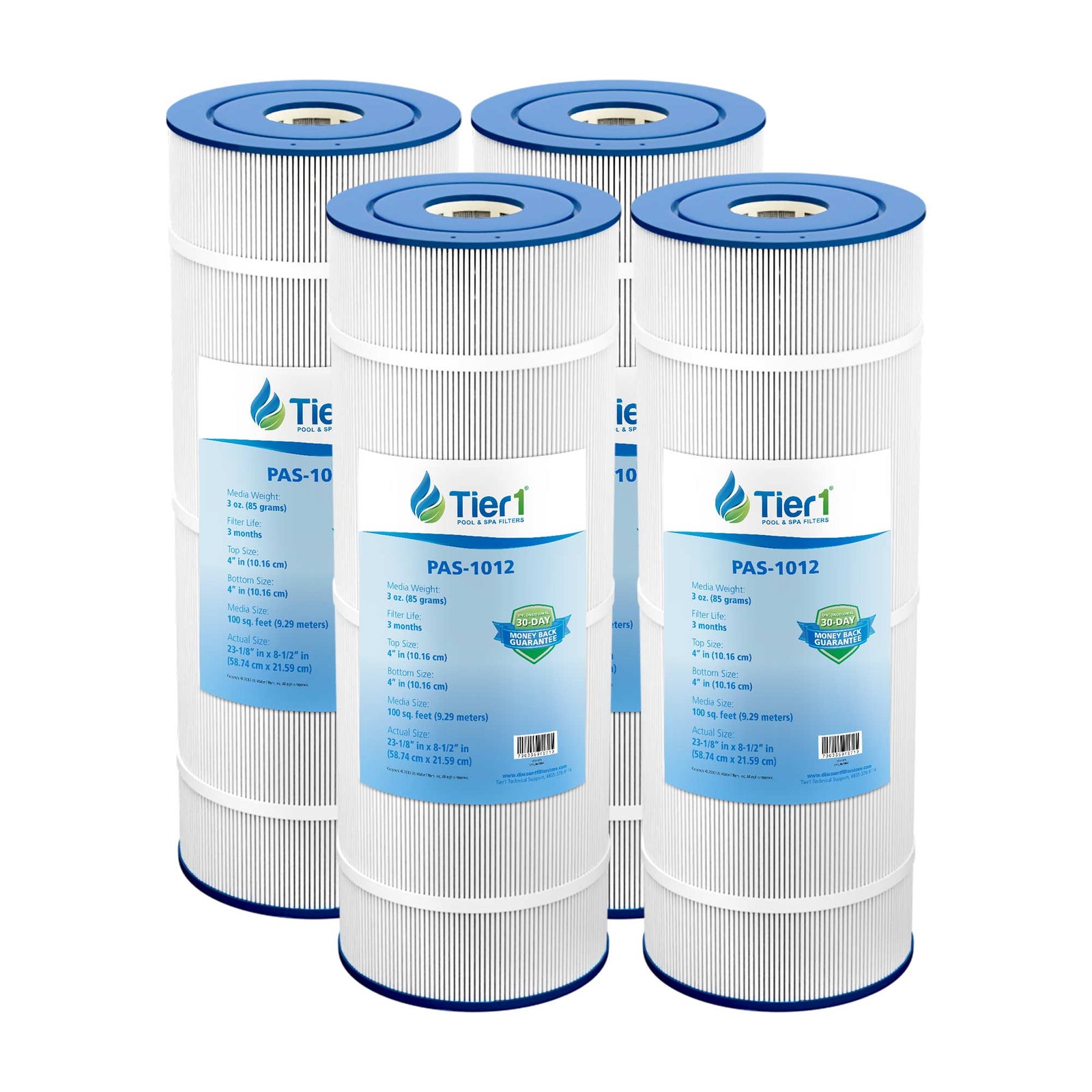 Tier1 Pool Filter for Hayward C1100 -Washable Trilobal Dirt-Lock Pleats - Pool and Spa Filters - 44.45 - DiscountFilterStore.com