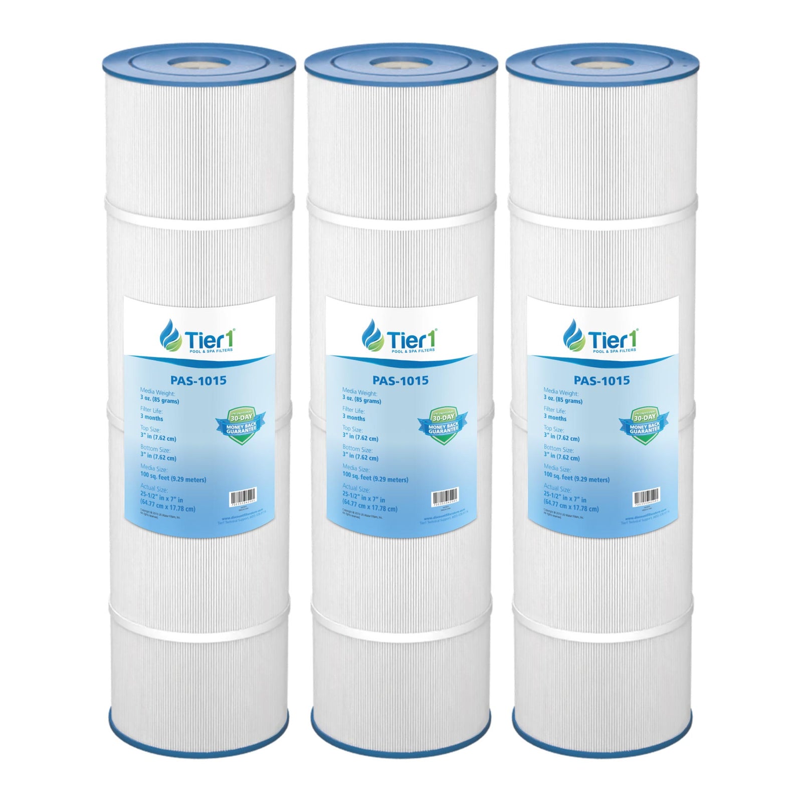 Tier1 Pool Filter for Hayward C4000 -Washable Trilobal Dirt-Lock Pleats - Pool and Spa Filters - 43.53 - DiscountFilterStore.com