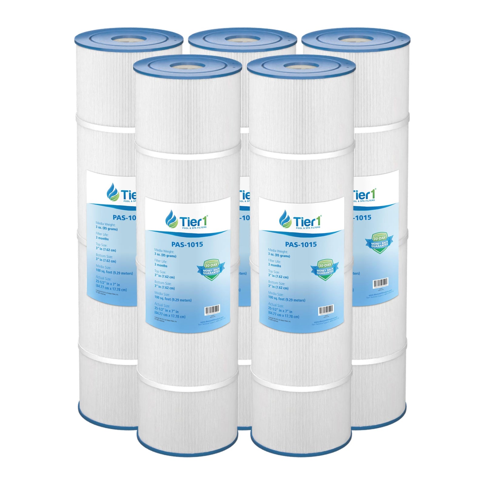 Tier1 Pool Filter for Hayward C4000 -Washable Trilobal Dirt-Lock Pleats - Pool and Spa Filters - 43.53 - DiscountFilterStore.com