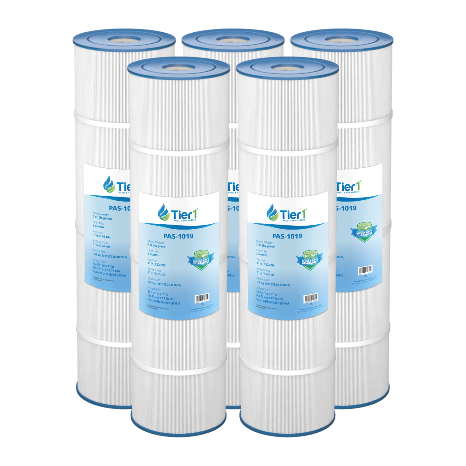 Tier1 Pool Filter for Hayward SwimClear C4025-Washable Trilobal Dirt-Lock Pleats - Pool and Spa Filters - 41.79 - DiscountFilterStore.com