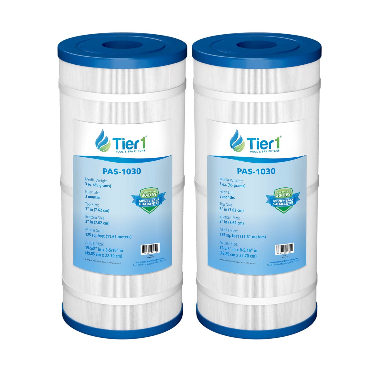 Tier1 Pool Filter for Hayward CX1250RE -Washable Trilobal Dirt-Lock Pleats - Pool and Spa Filters - 38.65 - DiscountFilterStore.com