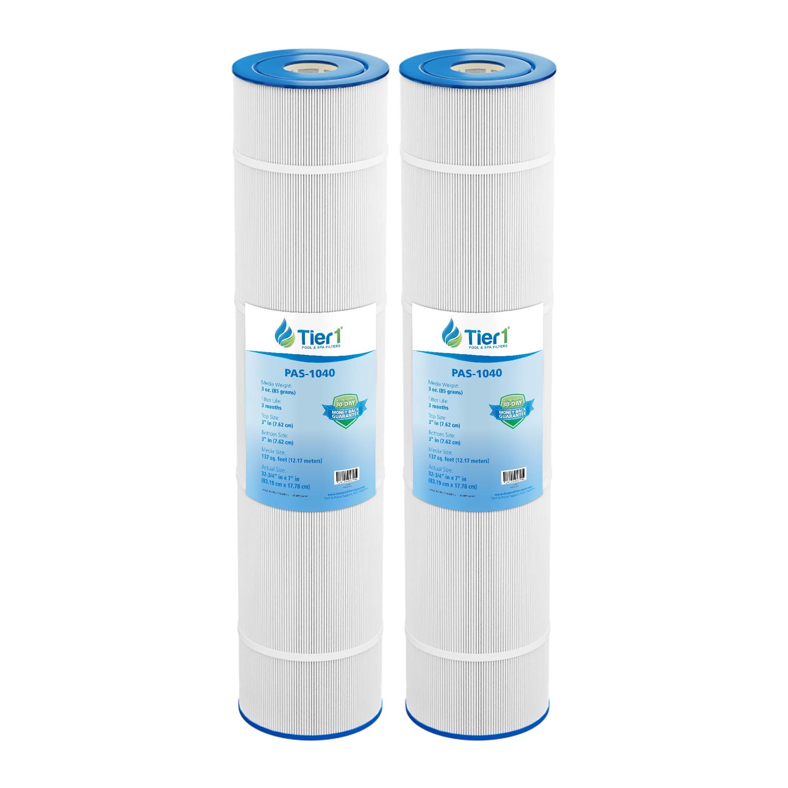 Tier1 Pool Filter for Hayward C1380 -Washable Trilobal Dirt-Lock Pleats - Pool and Spa Filters - 45.38 - DiscountFilterStore.com