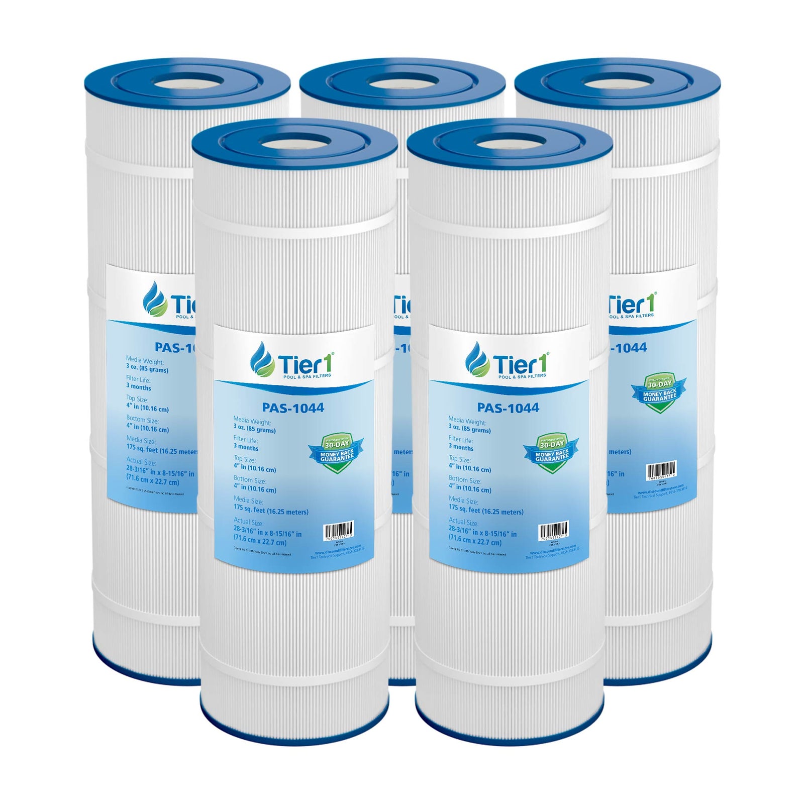 Tier1 Pool Filter for Hayward CX1750RE -Washable Trilobal Dirt-Lock Pleats - Pool and Spa Filters - 56.15 - DiscountFilterStore.com