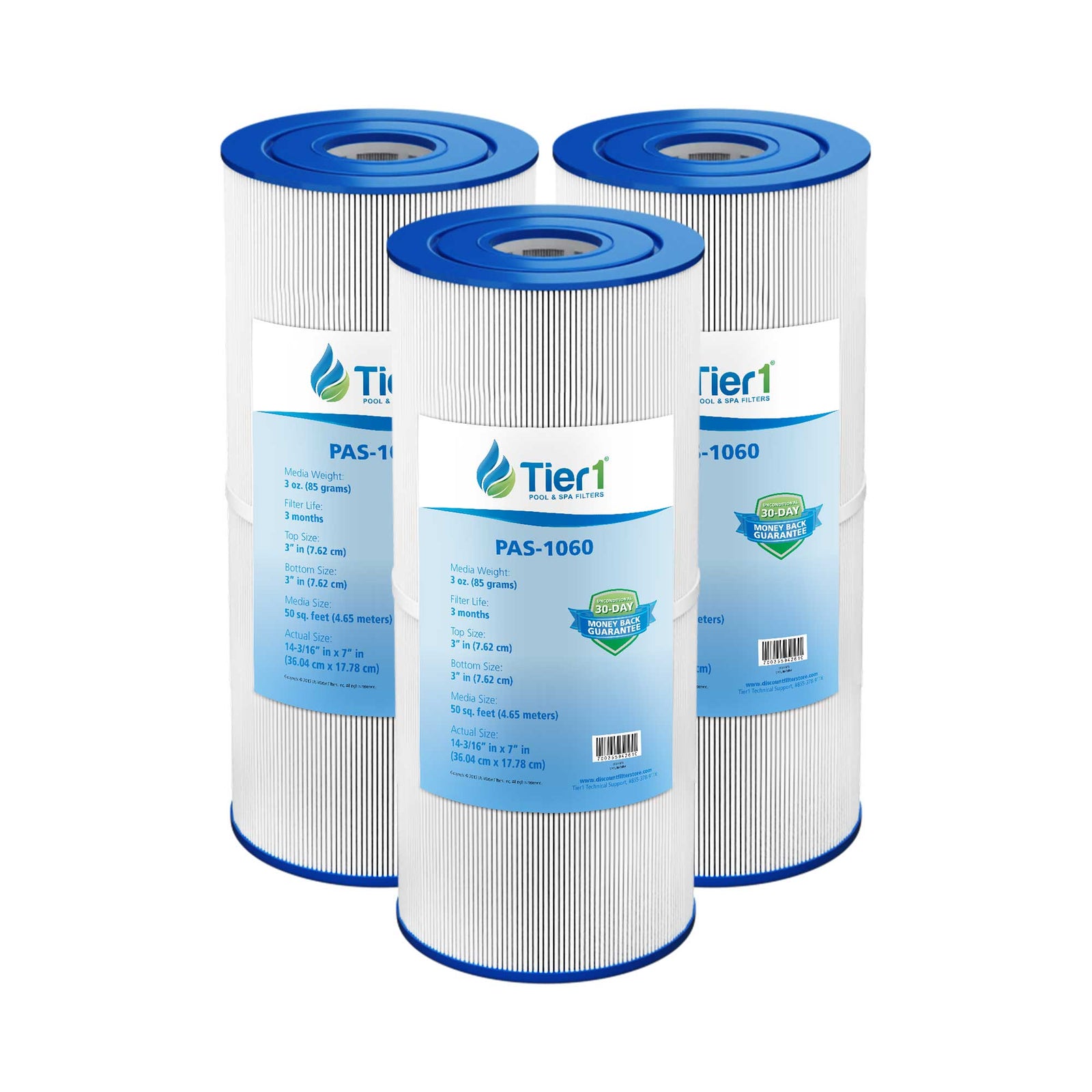 Tier1 Pool Filter for Hayward Filter C2025 -Washable Trilobal Dirt-Lock Pleats - Pool and Spa Filters - 26.38 - DiscountFilterStore.com