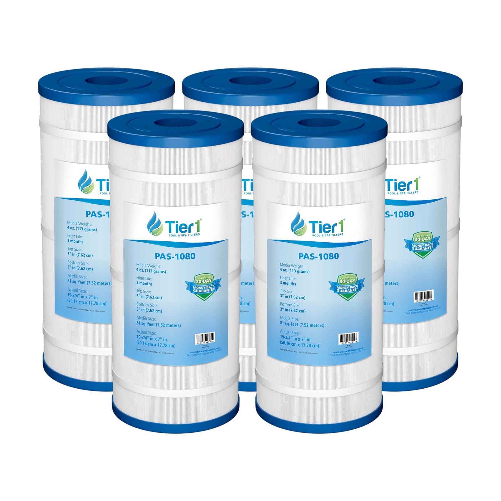 Tier1 Pool Filter for Hayward CX580XRE -Washable Trilobal Dirt-Lock Pleats - Pool and Spa Filters - 31.27 - DiscountFilterStore.com