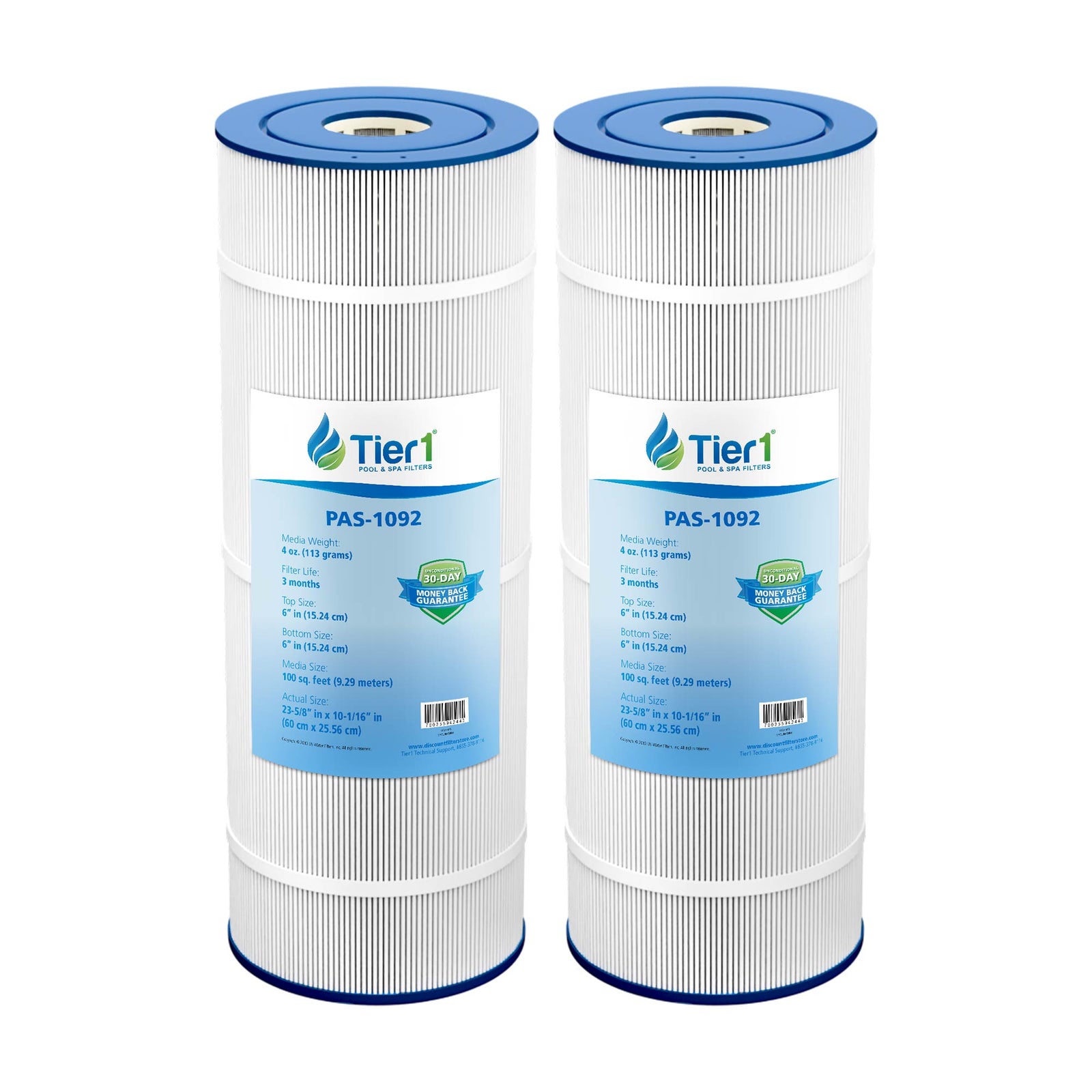 Tier1 Pool Filter for Pentair R173215 -Washable Trilobal Dirt-Lock Pleats - Pool and Spa Filters - 36.78 - DiscountFilterStore.com