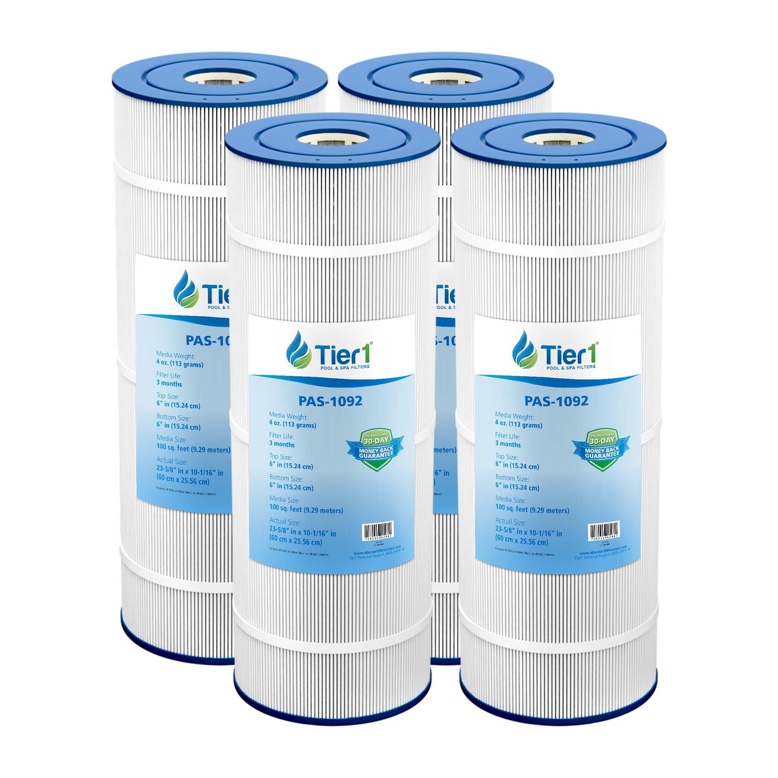 Tier1 Pool Filter for Pentair R173215 -Washable Trilobal Dirt-Lock Pleats - Pool and Spa Filters - 36.78 - DiscountFilterStore.com