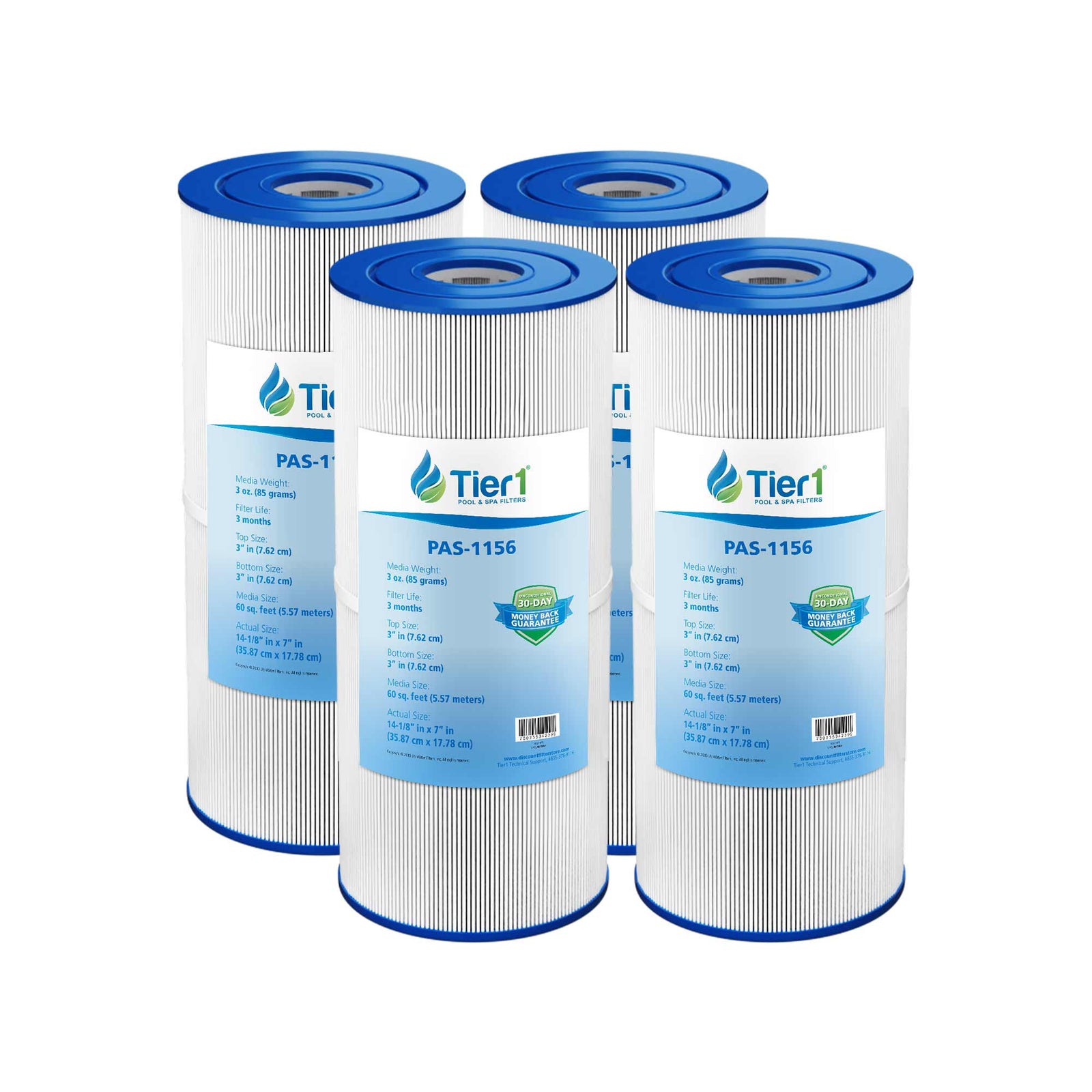 Tier1 Pool Filter for Clean & Clear Plus 240 -Washable Trilobal Dirt-Lock Pleats - Pool and Spa Filters - 26.38 - DiscountFilterStore.com