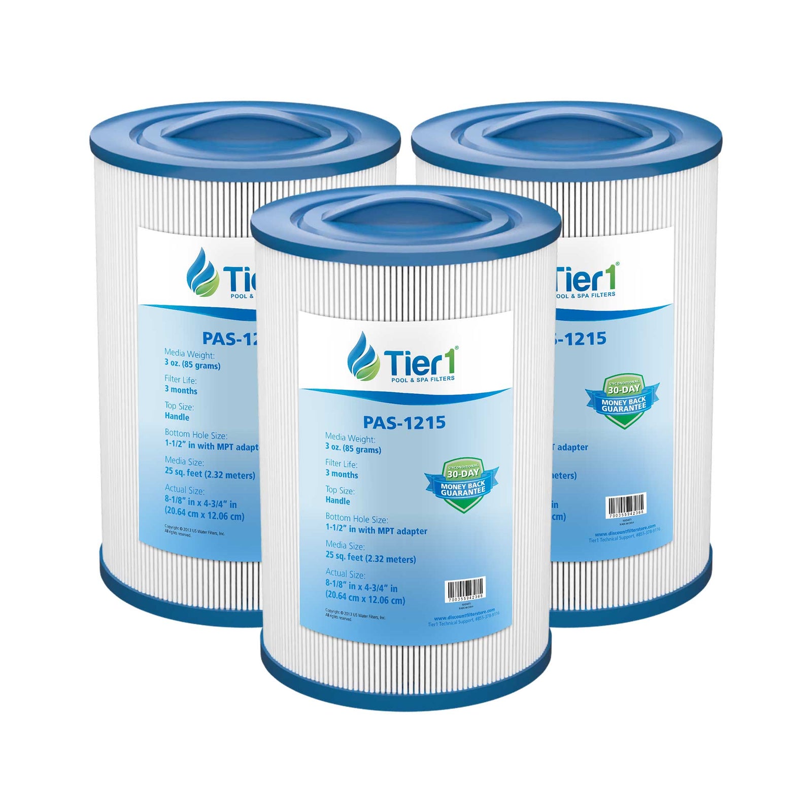 Tier1 Pool Filter for Dream Maker Spa Filter -Washable Trilobal Dirt-Lock Pleats - Pool and Spa Filters - 13.86 - DiscountFilterStore.com