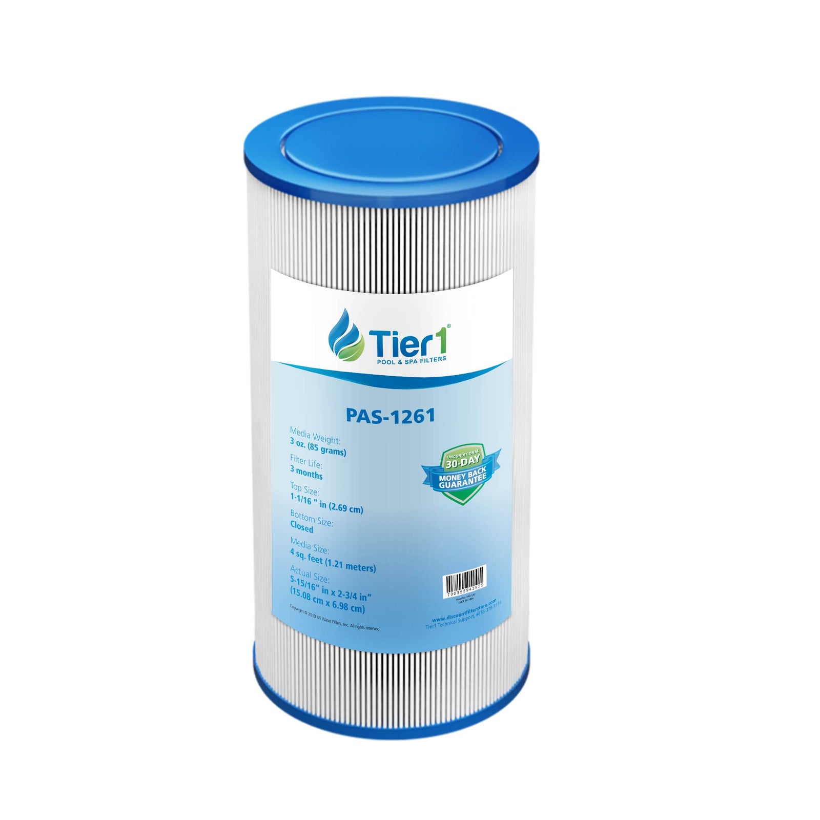Tier1 Spa Filter for Icon 136629 3-7 SF Skim -Washable Trilobal Dirt-Lock Pleats - Pool and Spa Filters - 3.9 - DiscountFilterStore.com