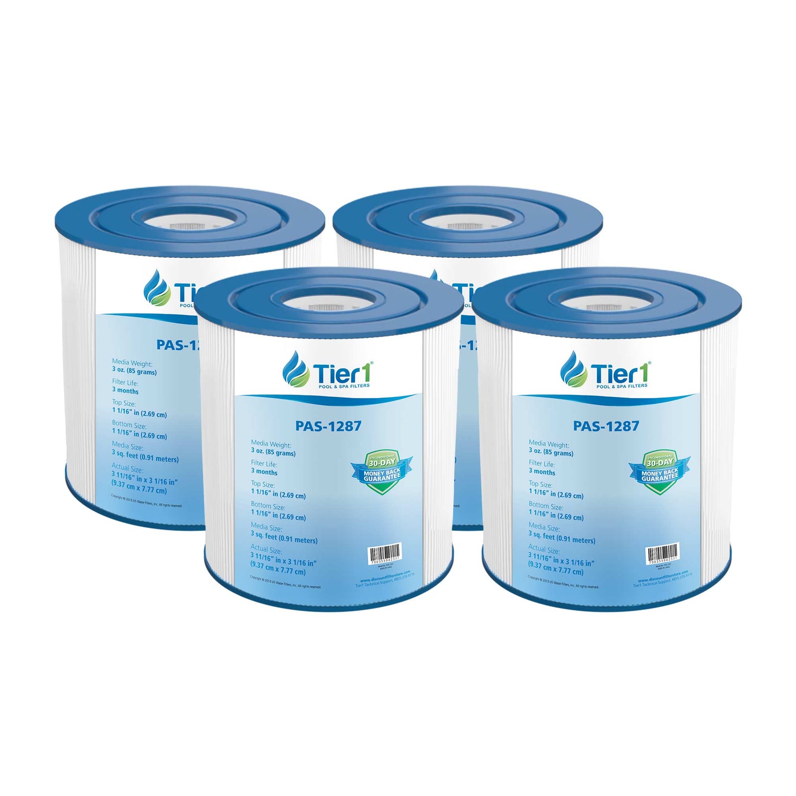 Tier1 Pool Filter for Predator Pool Filter -Washable Trilobal Dirt-Lock Pleats - Pool and Spa Filters - 4.24 - DiscountFilterStore.com
