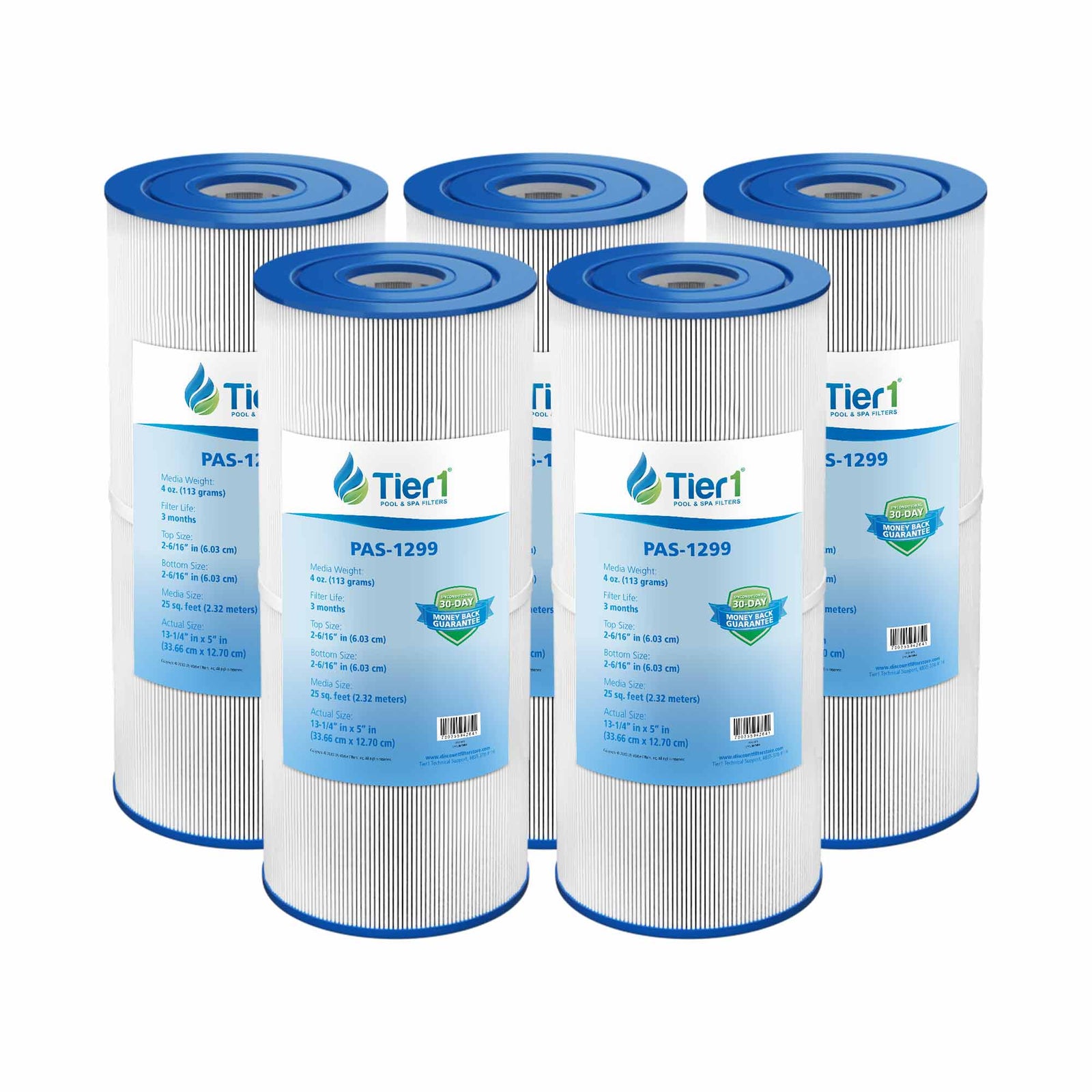 Tier1 Pool Filter for Pentair Rainbow 25 -Washable Trilobal Dirt-Lock Pleats - Pool and Spa Filters - 15.03 - DiscountFilterStore.com
