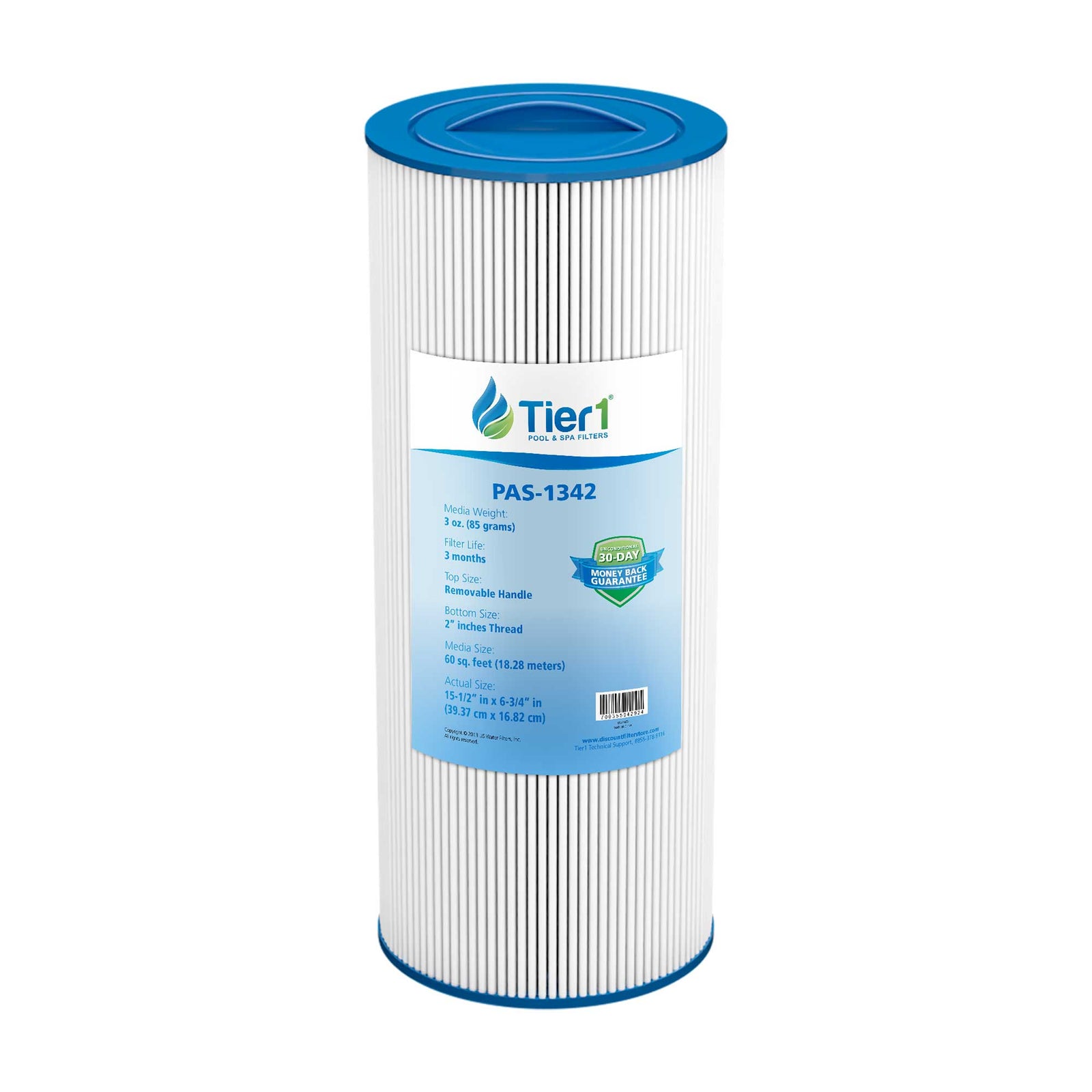 Tier1 Spa Filter for Jacuzzi J300/J400 -Washable Trilobal Dirt-Lock Pleats - Pool and Spa Filters - 26.96 - DiscountFilterStore.com