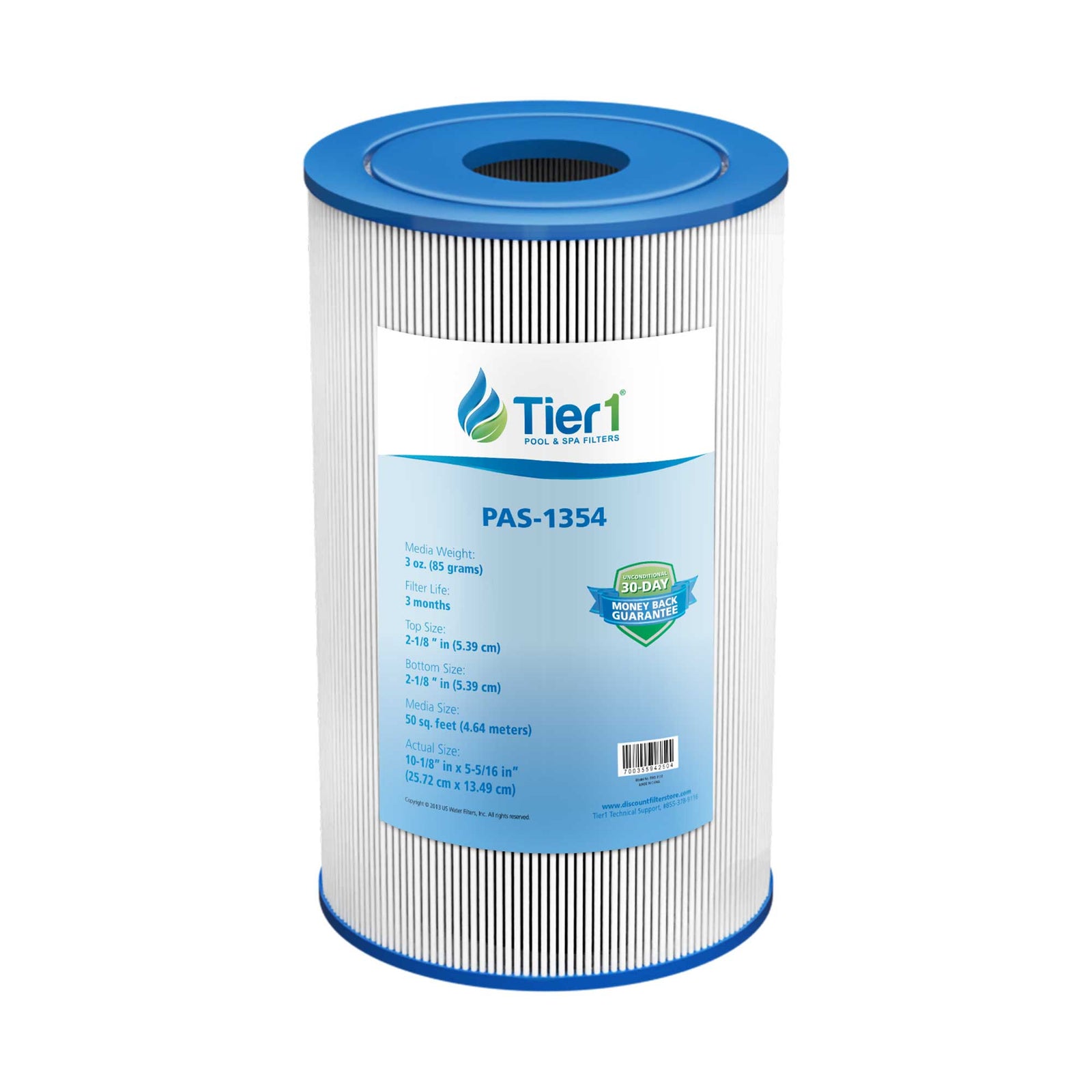 Tier1 Pool Filter for Pentair PLBS50 Filter -Washable Trilobal Dirt-Lock Pleats - Pool and Spa Filters - 19.38 - DiscountFilterStore.com