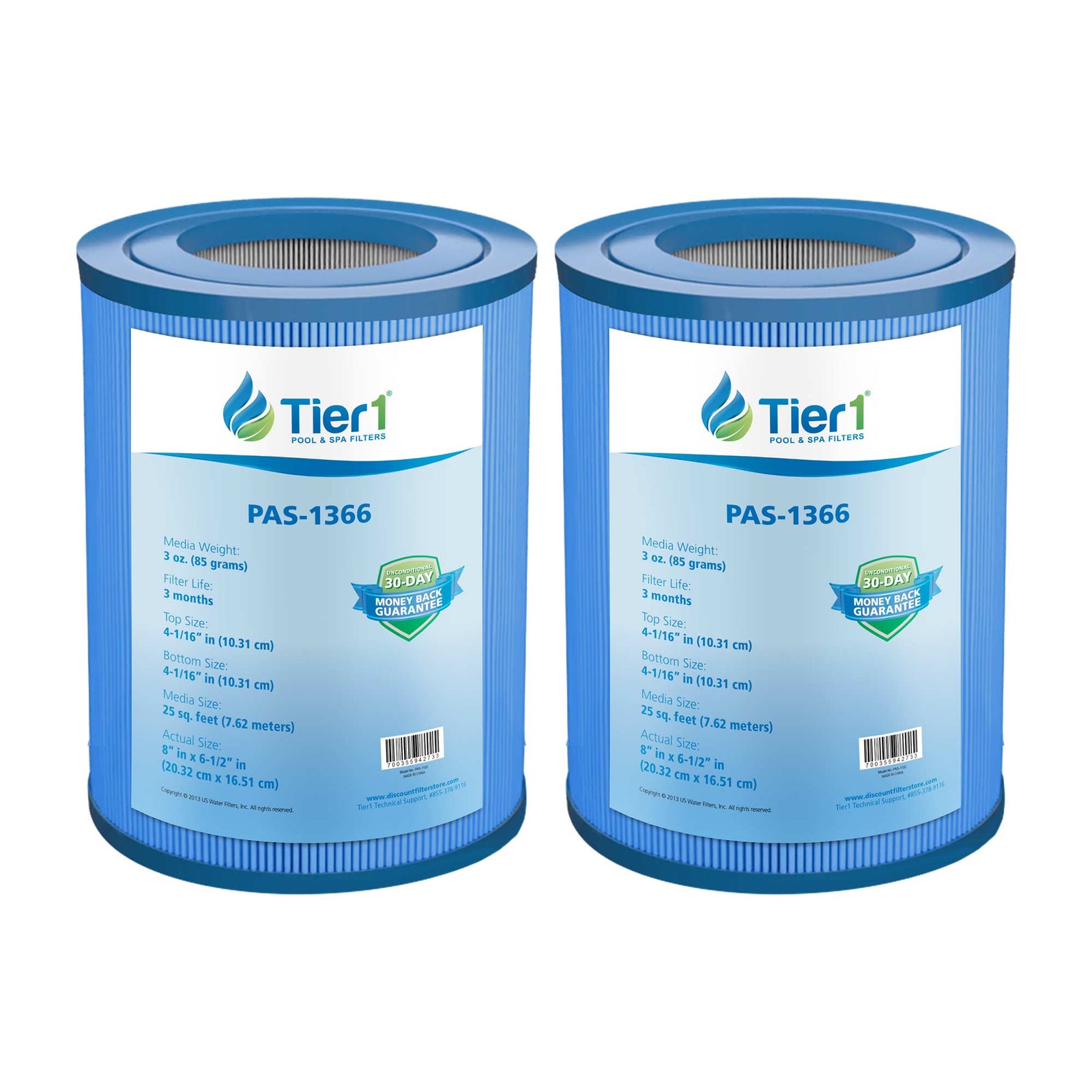 Tier1 Spa Filter for Master Spas -Washable Trilobal Dirt-Lock Pleats - Pool and Spa Filters - 26.1 - DiscountFilterStore.com