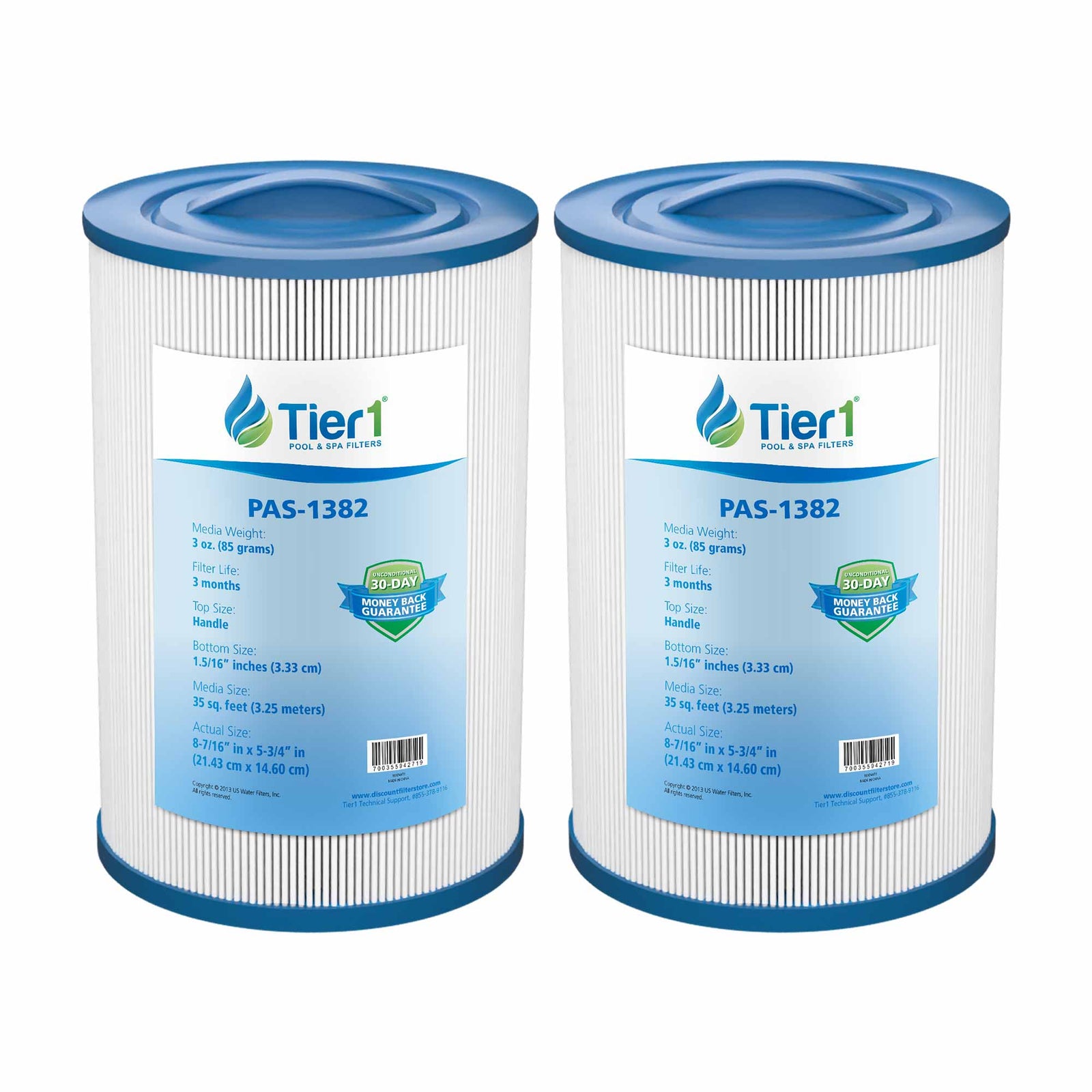 Tier1 Spa Filter for Maax Spas Filter -Washable Trilobal Dirt-Lock Pleats - Pool and Spa Filters - 15.13 - DiscountFilterStore.com