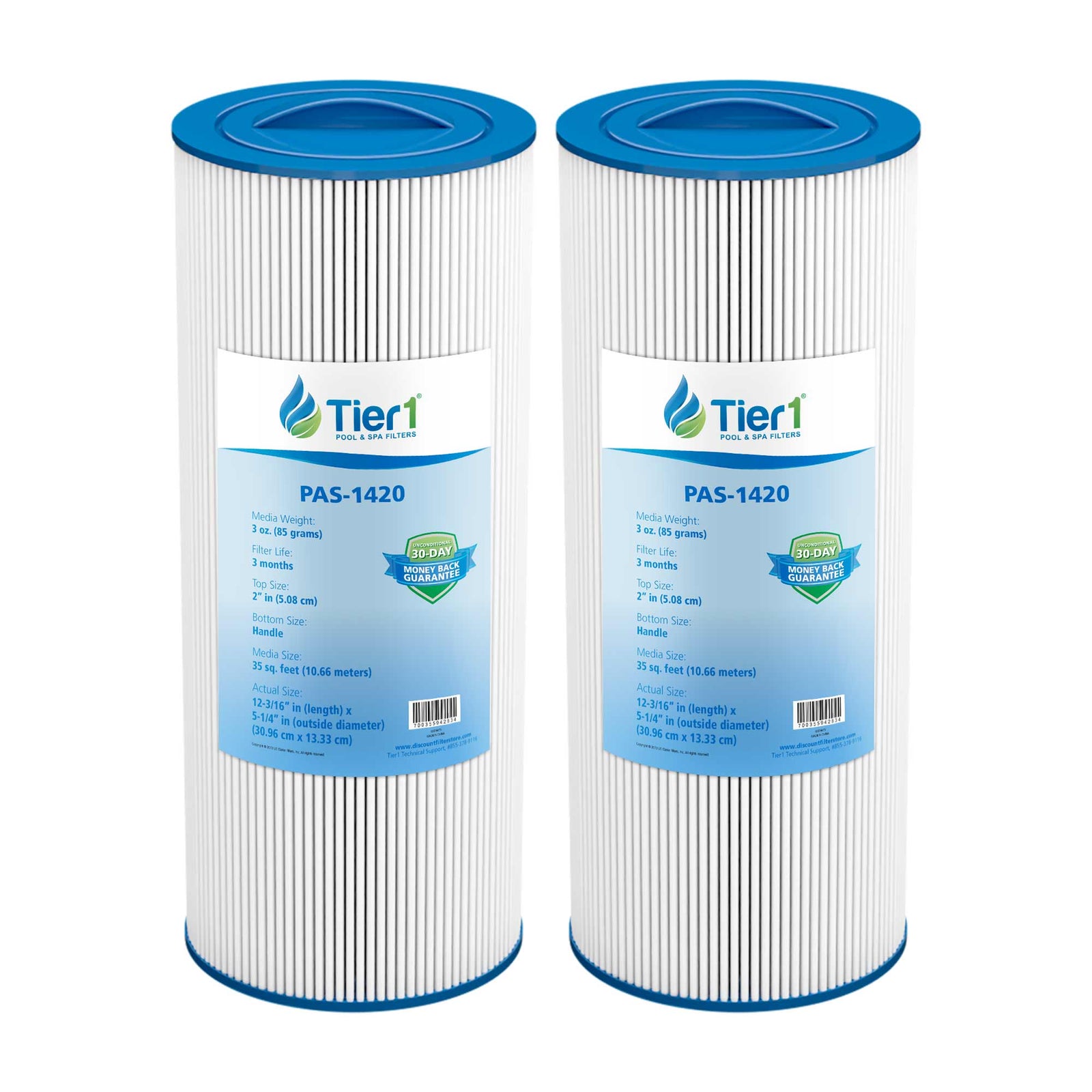 Tier1 Spa Filter for Marquis Spa PPM35SC -Washable Trilobal Dirt-Lock Pleats - Pool and Spa Filters - 19.05 - DiscountFilterStore.com