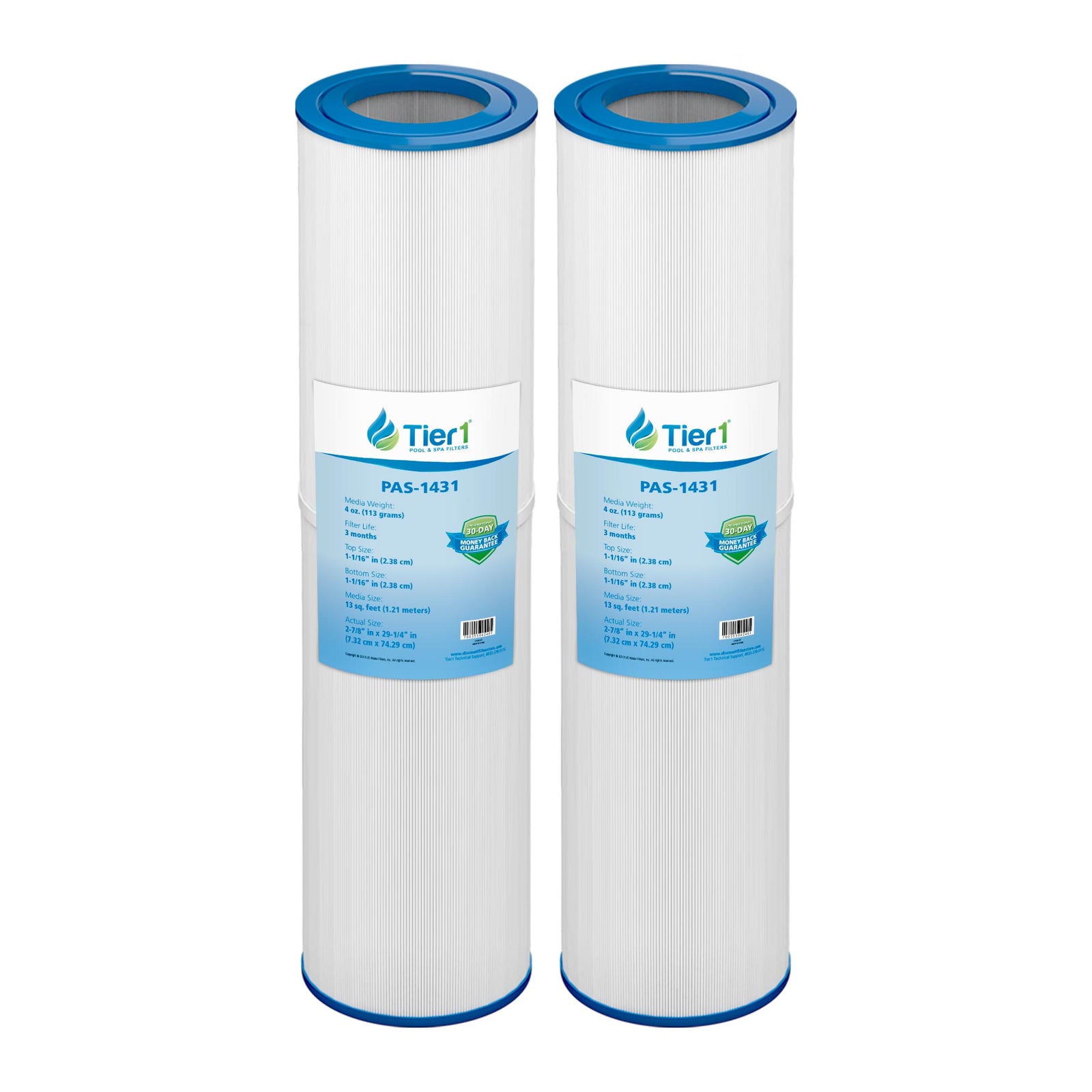 Tier1 Pool Filter for Pentair R173327 -Washable Trilobal Dirt-Lock Pleats - Pool and Spa Filters - 15.09 - DiscountFilterStore.com