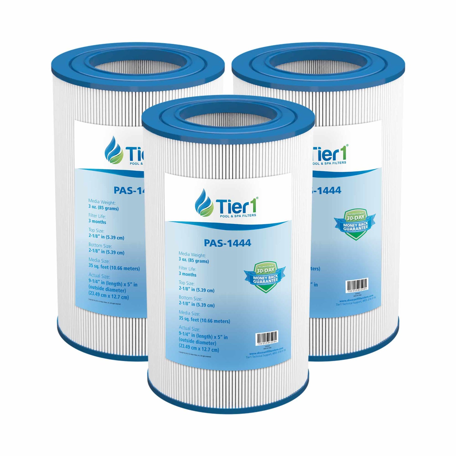Tier1 Pool Filter for Pentair Rainbow 35 -Washable Trilobal Dirt-Lock Pleats - Pool and Spa Filters - 15.58 - DiscountFilterStore.com