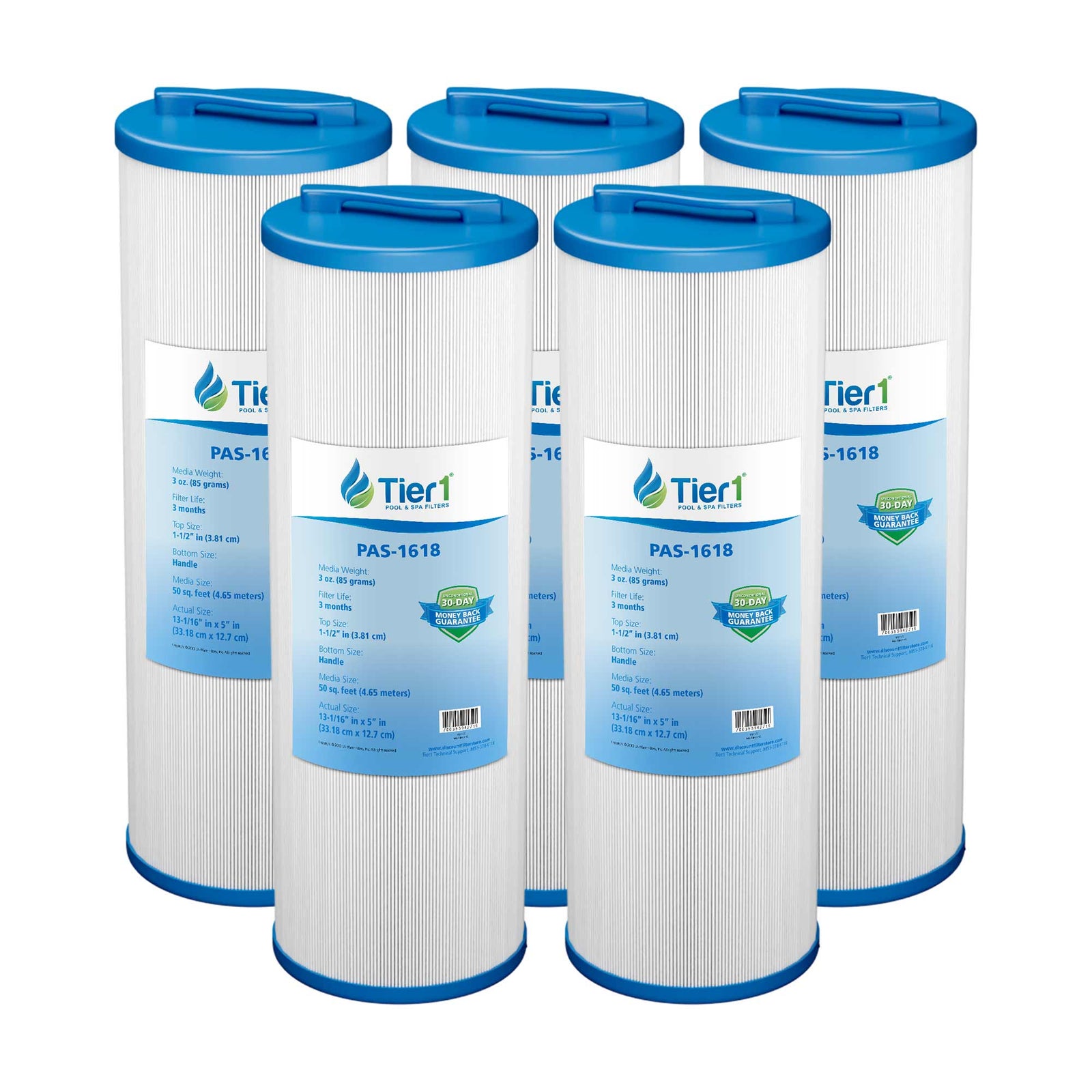 Tier1 Spa Filter for Waterway 817-4050 -Washable Trilobal Dirt-Lock Pleats - Pool and Spa Filters - 19.59 - DiscountFilterStore.com