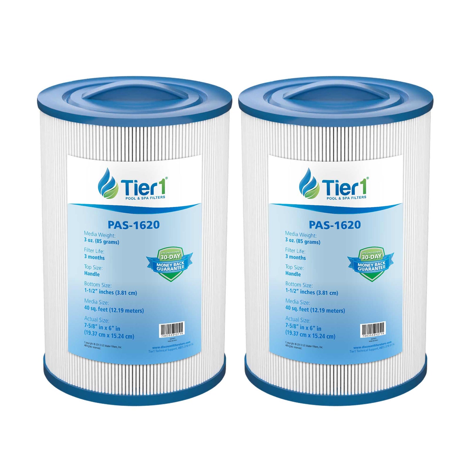 Tier1 Spa Filter for Waterway 817-0050 -Washable Trilobal Dirt-Lock Pleats - Pool and Spa Filters - 18.61 - DiscountFilterStore.com