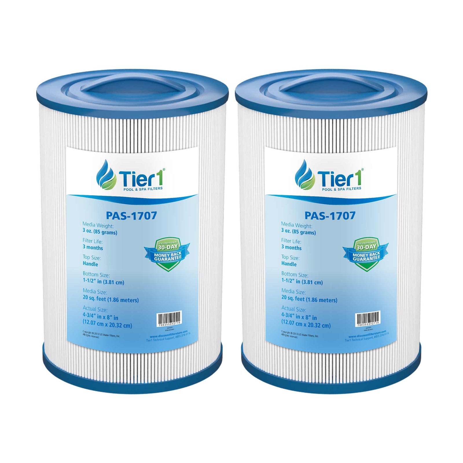Tier1 Spa Filter for Sundance Spa -Washable Trilobal Dirt-Lock Pleats - Pool and Spa Filters - 17.41 - DiscountFilterStore.com