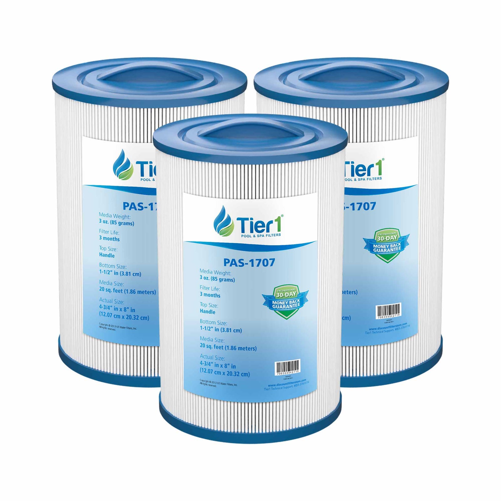 Tier1 Spa Filter for Sundance Spa -Washable Trilobal Dirt-Lock Pleats - Pool and Spa Filters - 17.41 - DiscountFilterStore.com