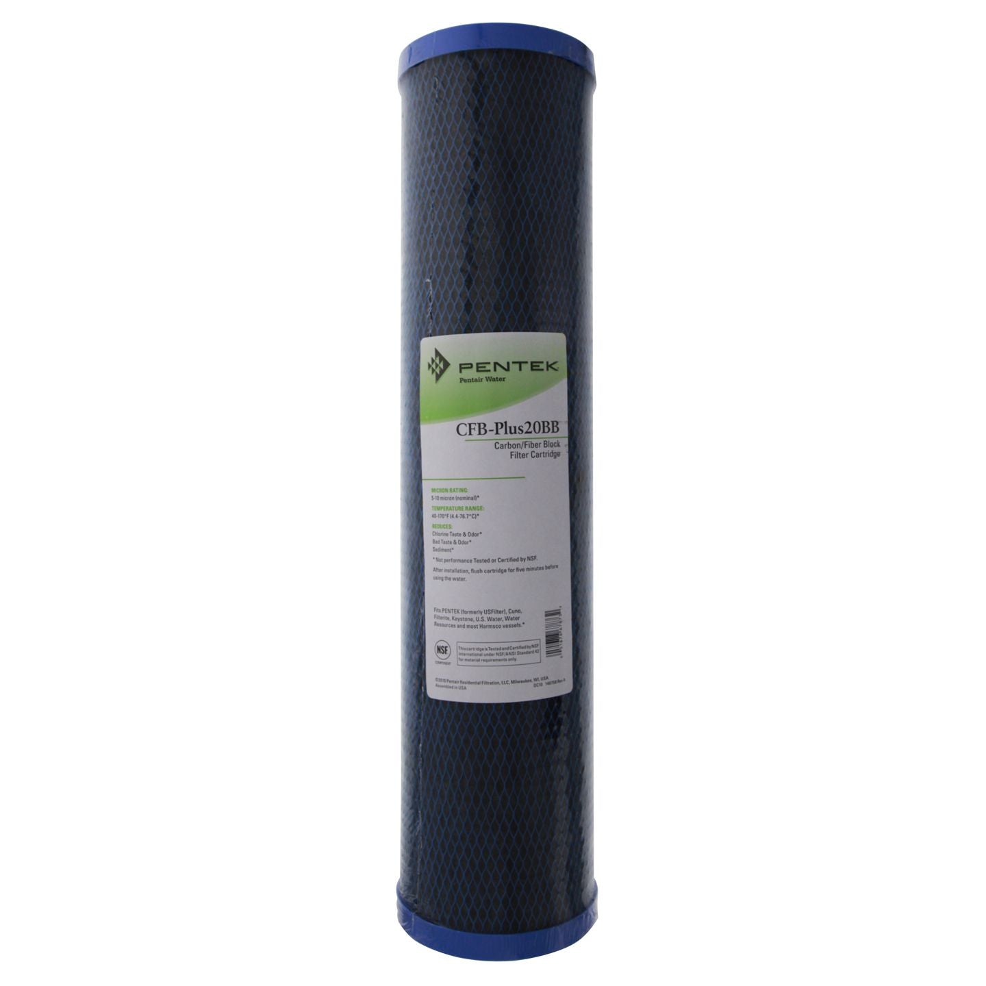 CFB-PLUS20BB Pentek Replacement Water Filter Cartridge - Whole House Cartridges - 87.51 - DiscountFilterStore.com