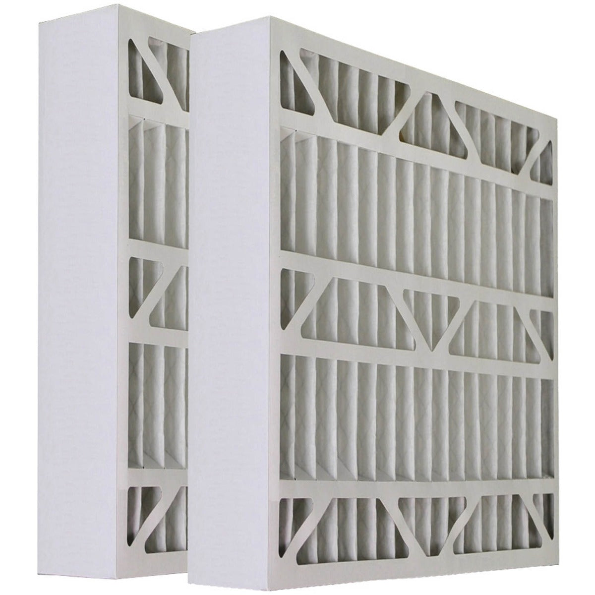Tier1 brand replacement for Aprilaire #201 - 20 x 25 x 6 - MERV 8 (2-Pack) - Air Filters - 69.2 - DiscountFilterStore.com