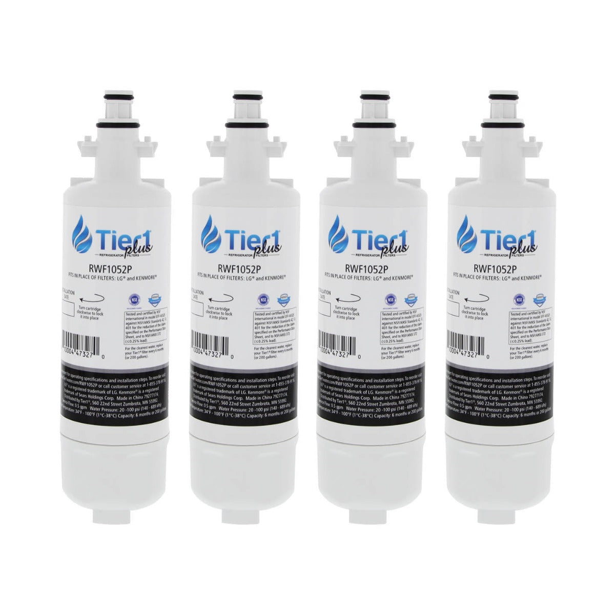 LT700P LG Comparable Lead and Mercury Reducing Refrigerator Water Filter By Tier1 Plus - Refrigerator Filters - 23.09 - DiscountFilterStore.com