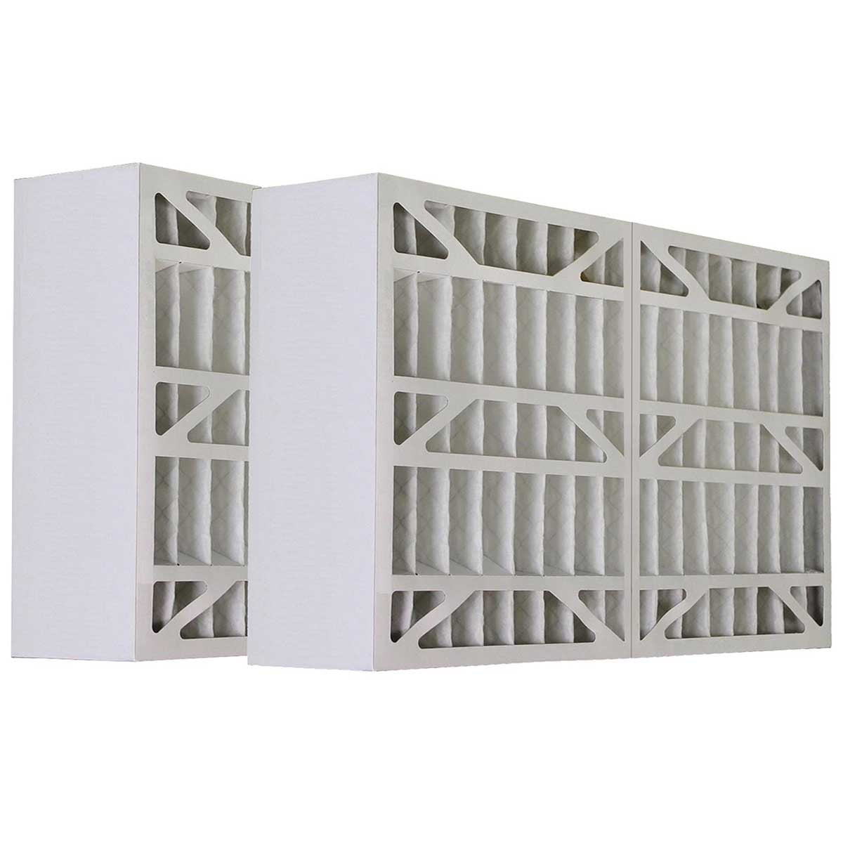 Tier1 brand replacement for Aprilaire #401 - 16 x 28 x 6 - MERV 8 (2-Pack) - Air Filters - 65.68 - DiscountFilterStore.com