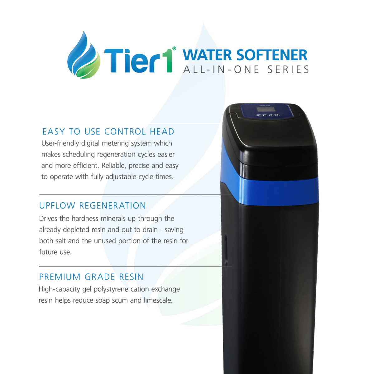 Everyday Series All-in-One High Efficiency Digital Water Softener By Tier1 - Whole House Systems - 1091.99 - DiscountFilterStore.com