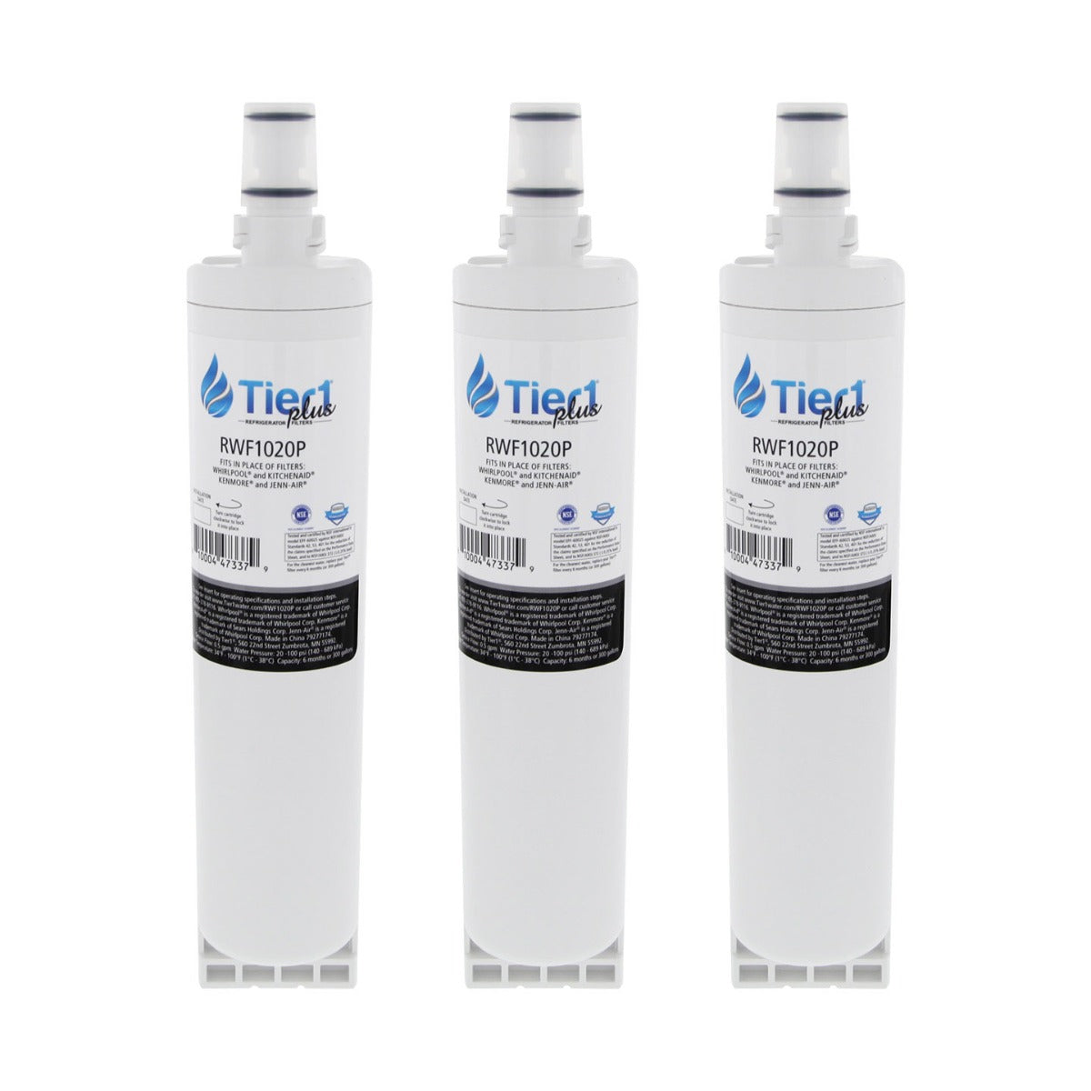 EDR5RXD1 EveryDrop 4396508/4396510 Whirlpool Comparable Lead and Mercury Reducing Refrigerator Water Filter By Tier1 Plus - Refrigerator Filters - 27.29 - DiscountFilterStore.com